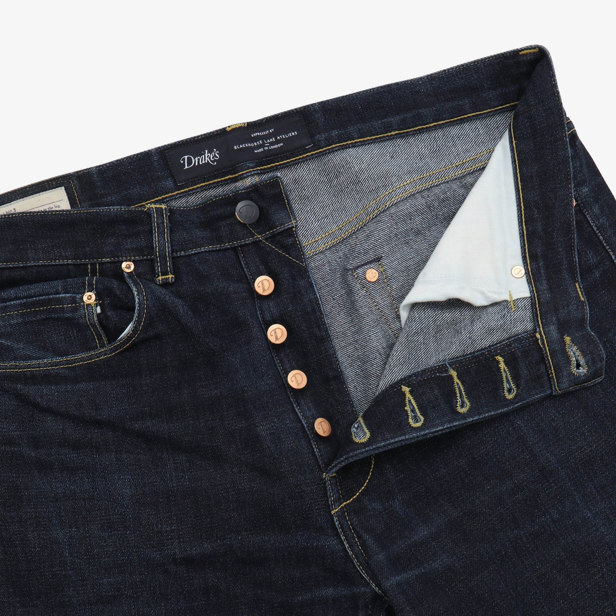 No3 Selvedge Denim (36W X 29L)