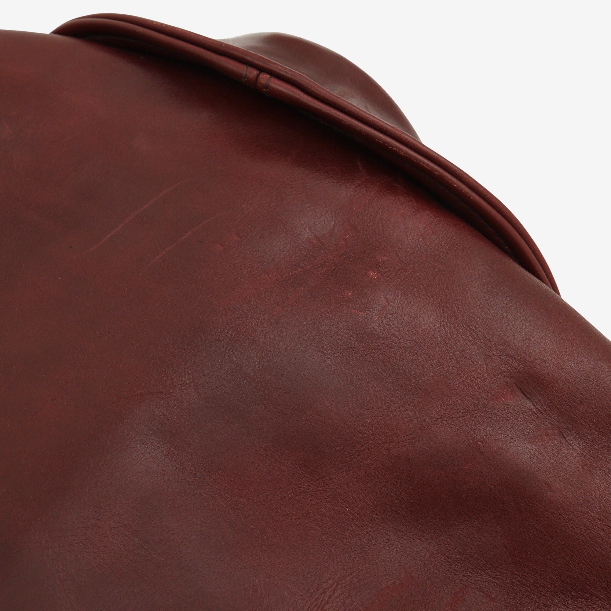 1930s Half Belt Leather Jacket