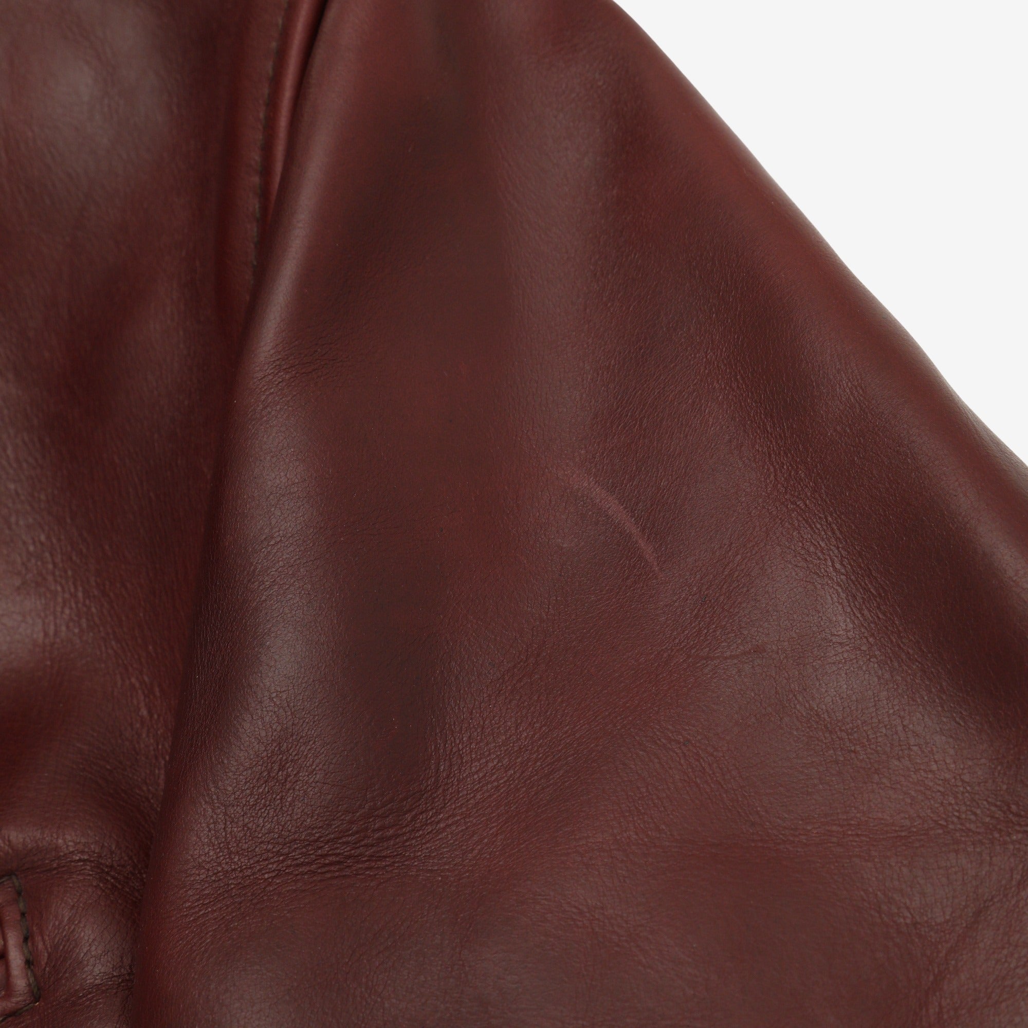 1930s Half Belt Leather Jacket