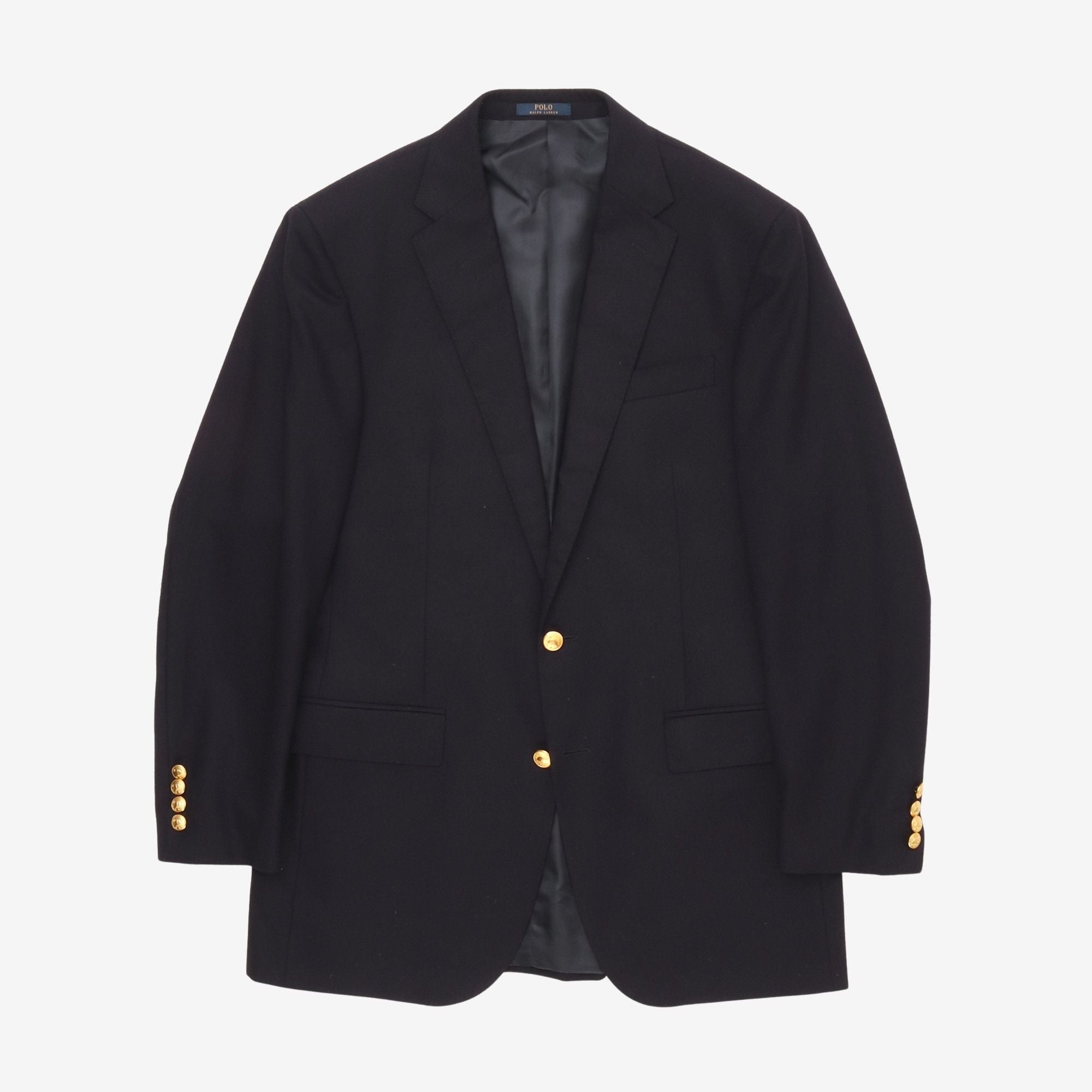 Doeskin Two-Button Blazer