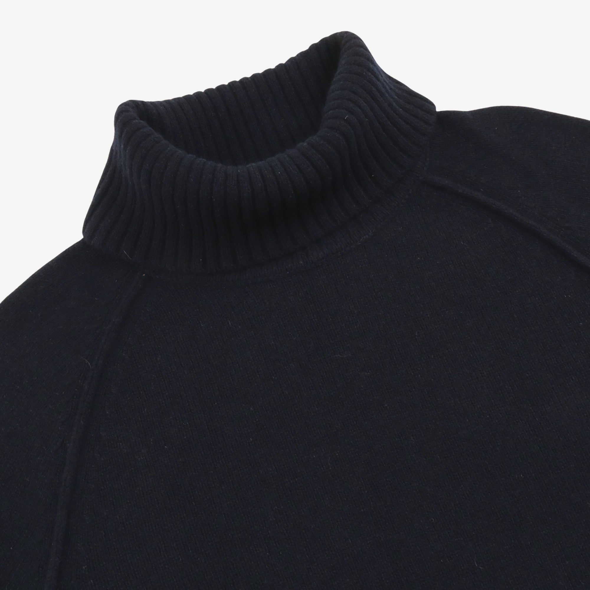 Cashmere Blend Roll Neck Sweater