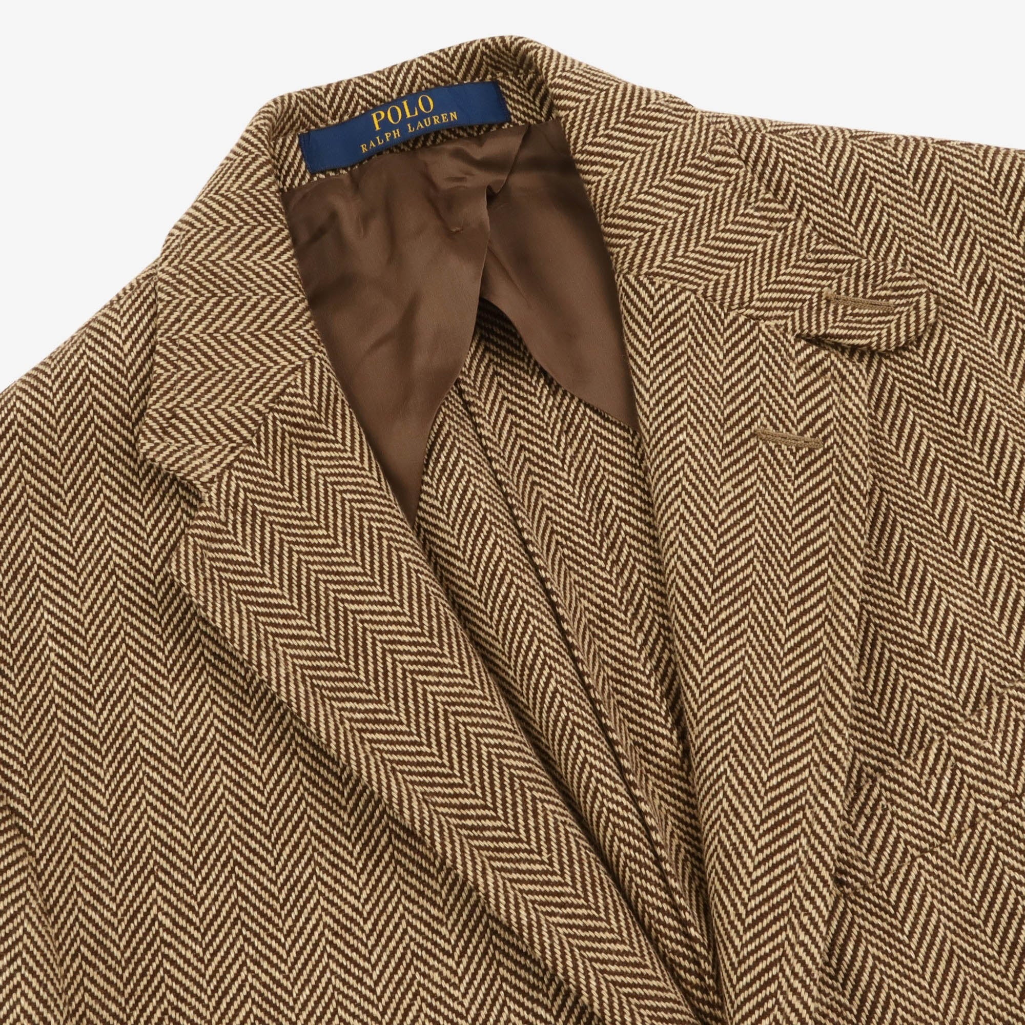 RL67 Linen Blend HBT Jacket