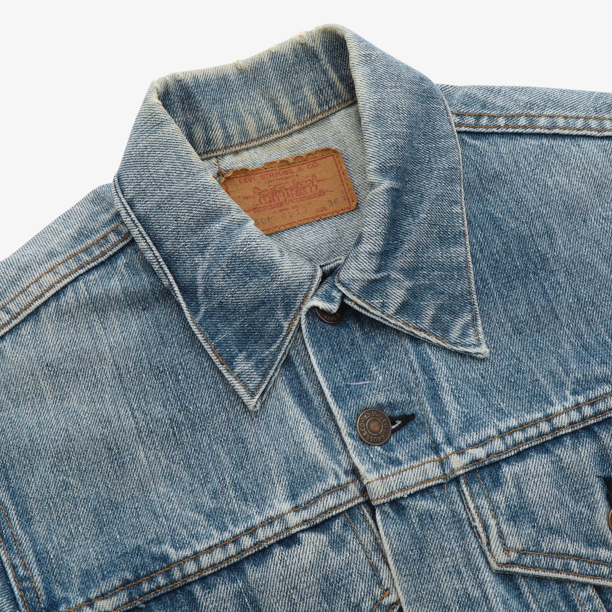 Vintage Denim Trucker Jacket