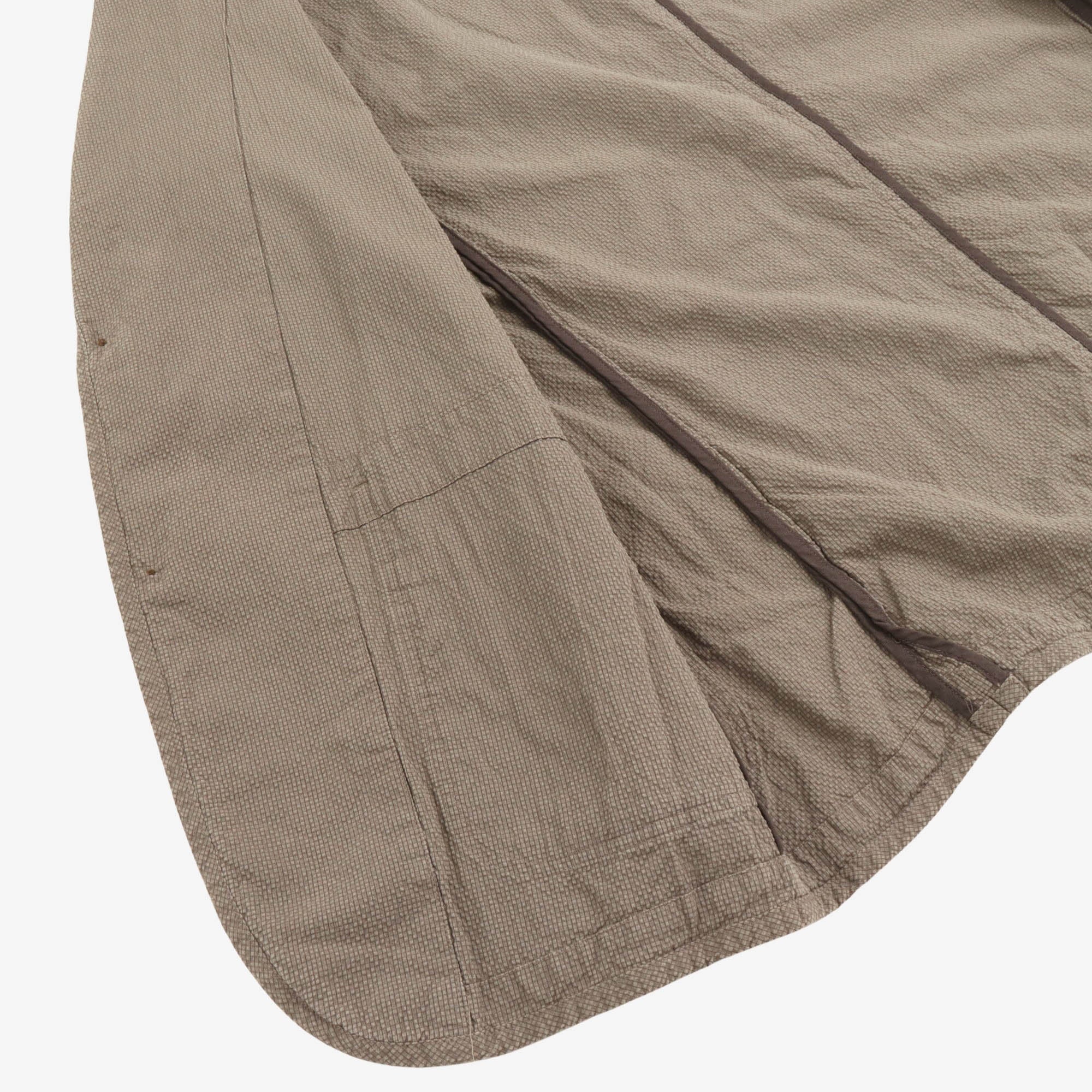 Silk Blend Piping Jacket