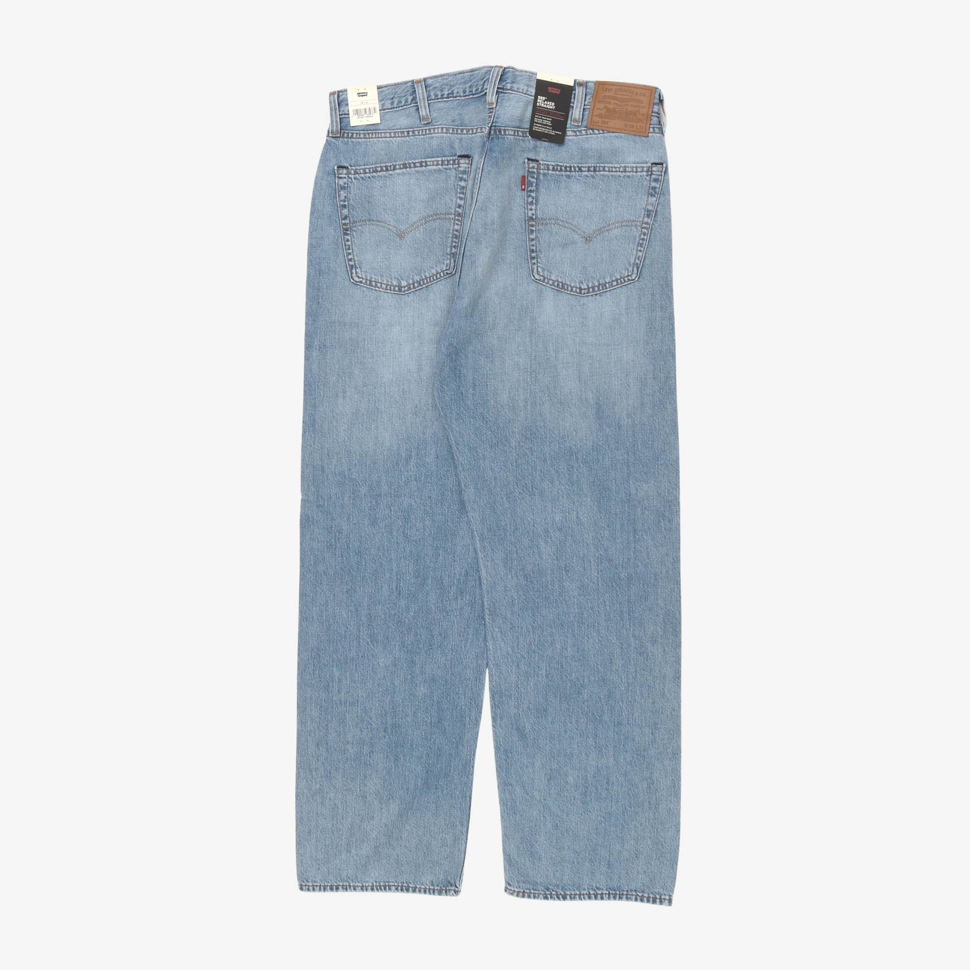 Lot 555 Linen Blend Relaxed Straight Denim