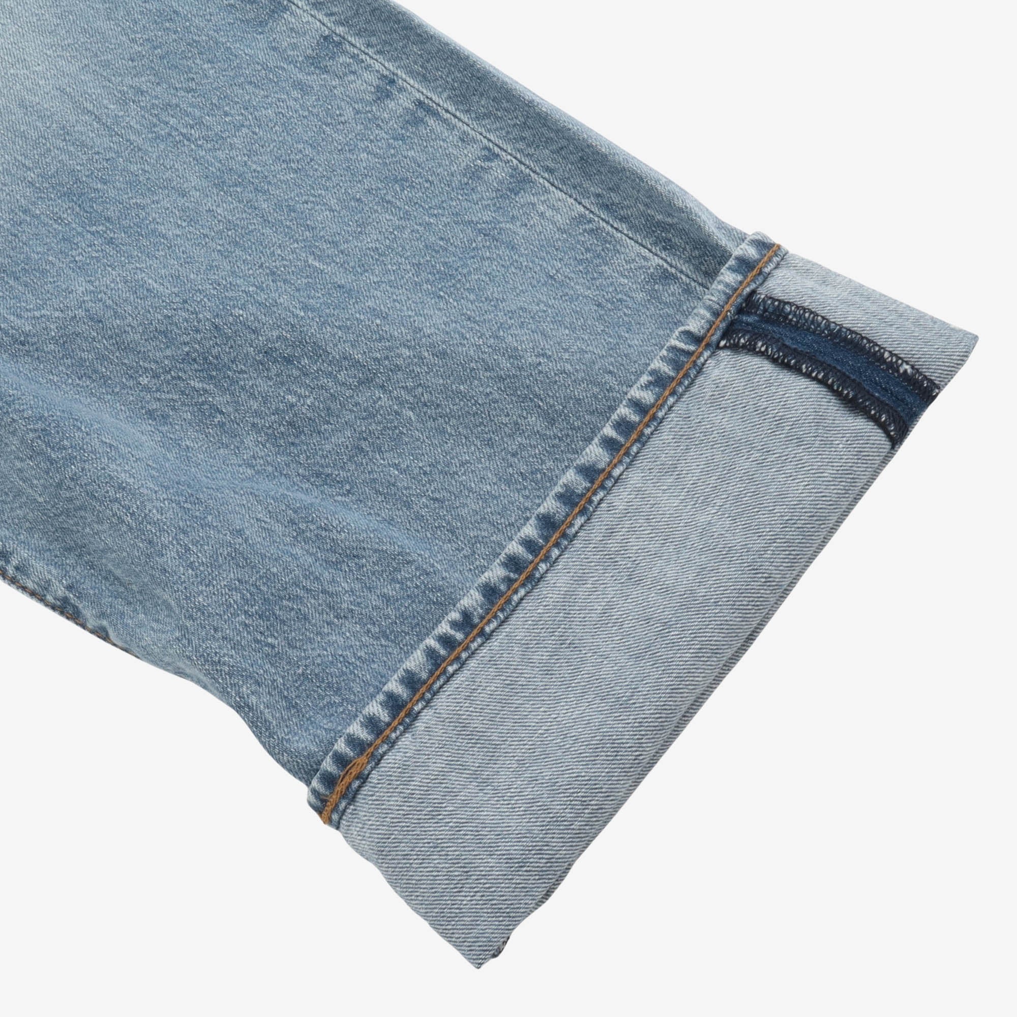 Lot 555 Linen Blend Relaxed Straight Denim