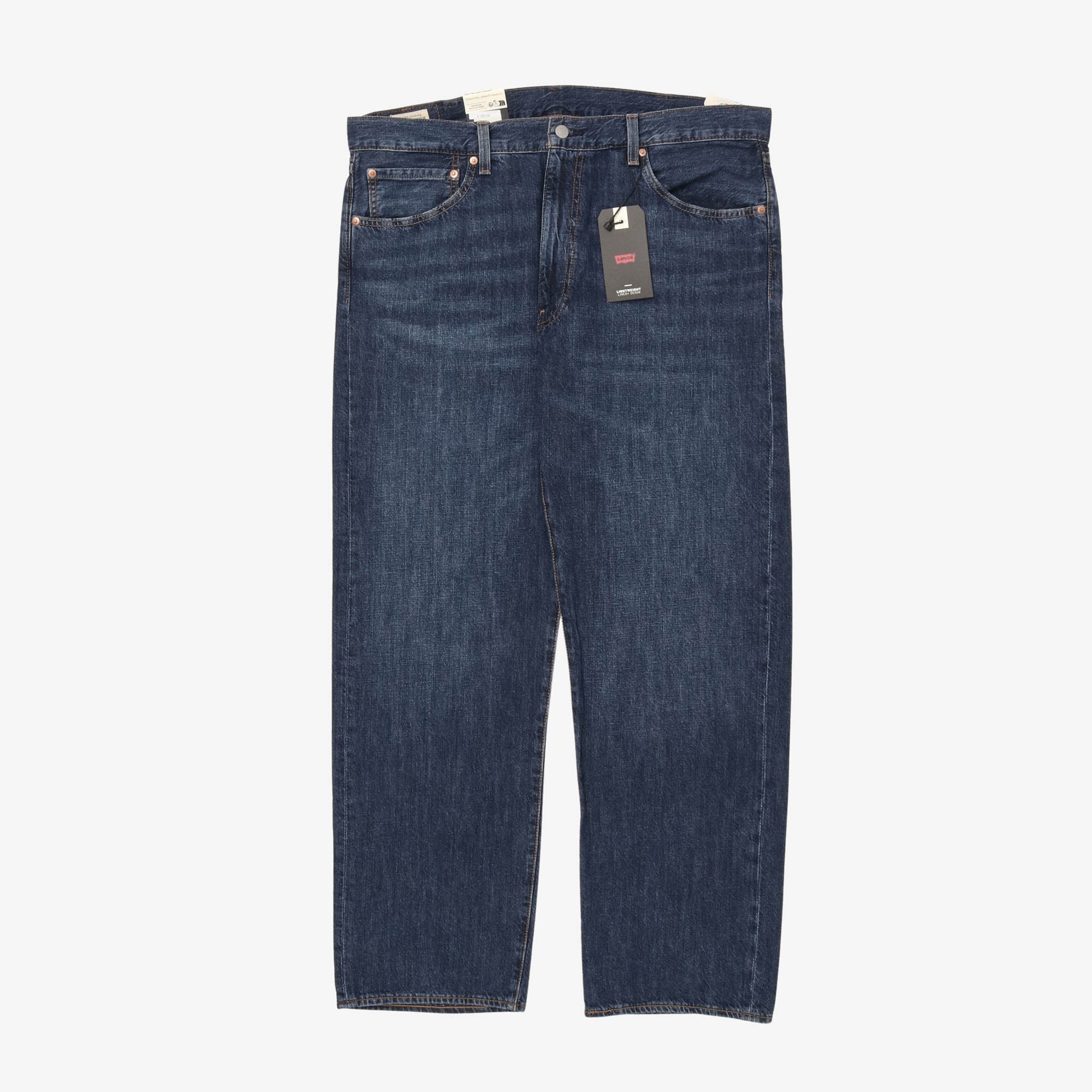 Lot 555 Linen Blend Relaxed Straight Denim (40W X 31L)