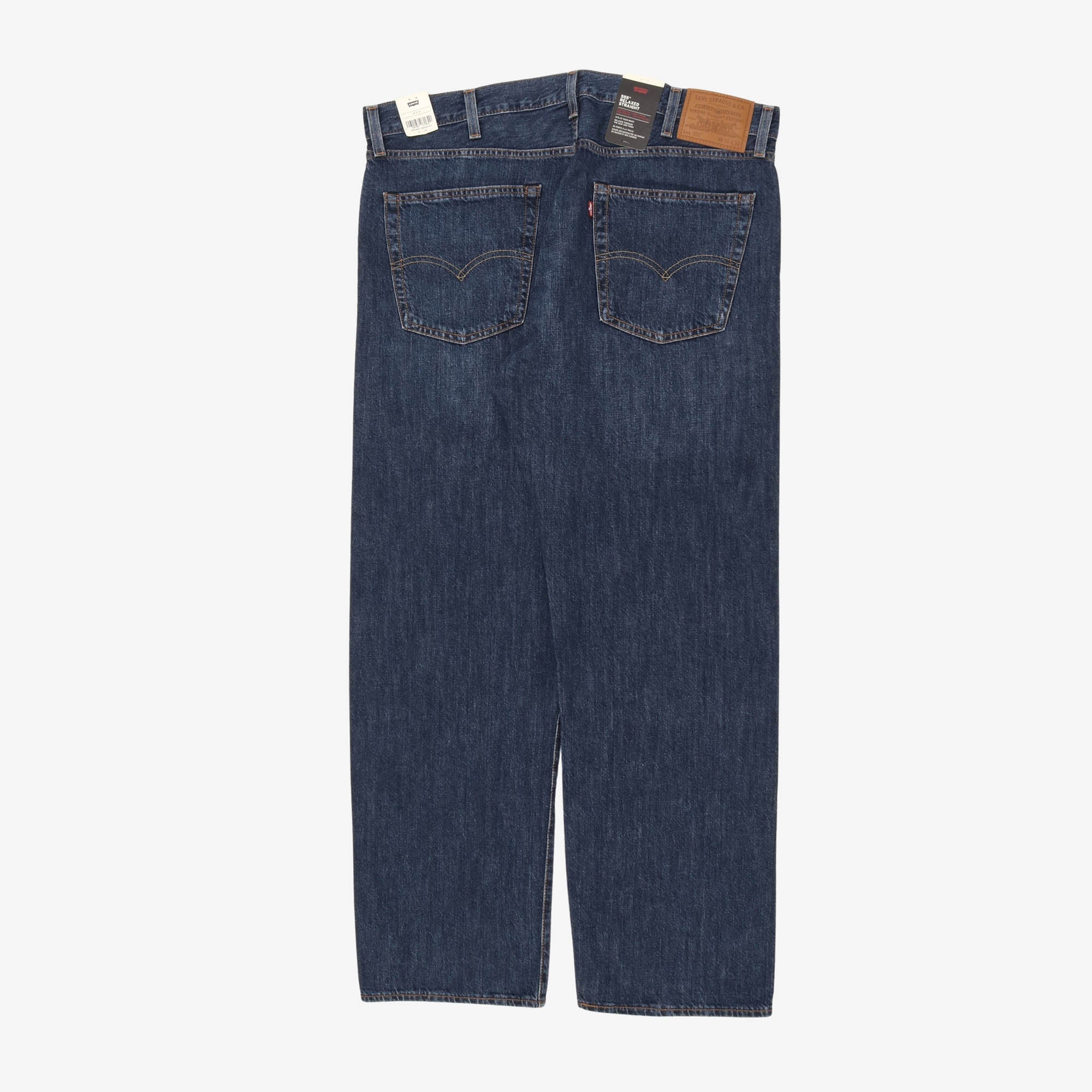 Lot 555 Linen Blend Relaxed Straight Denim (40W X 31L)