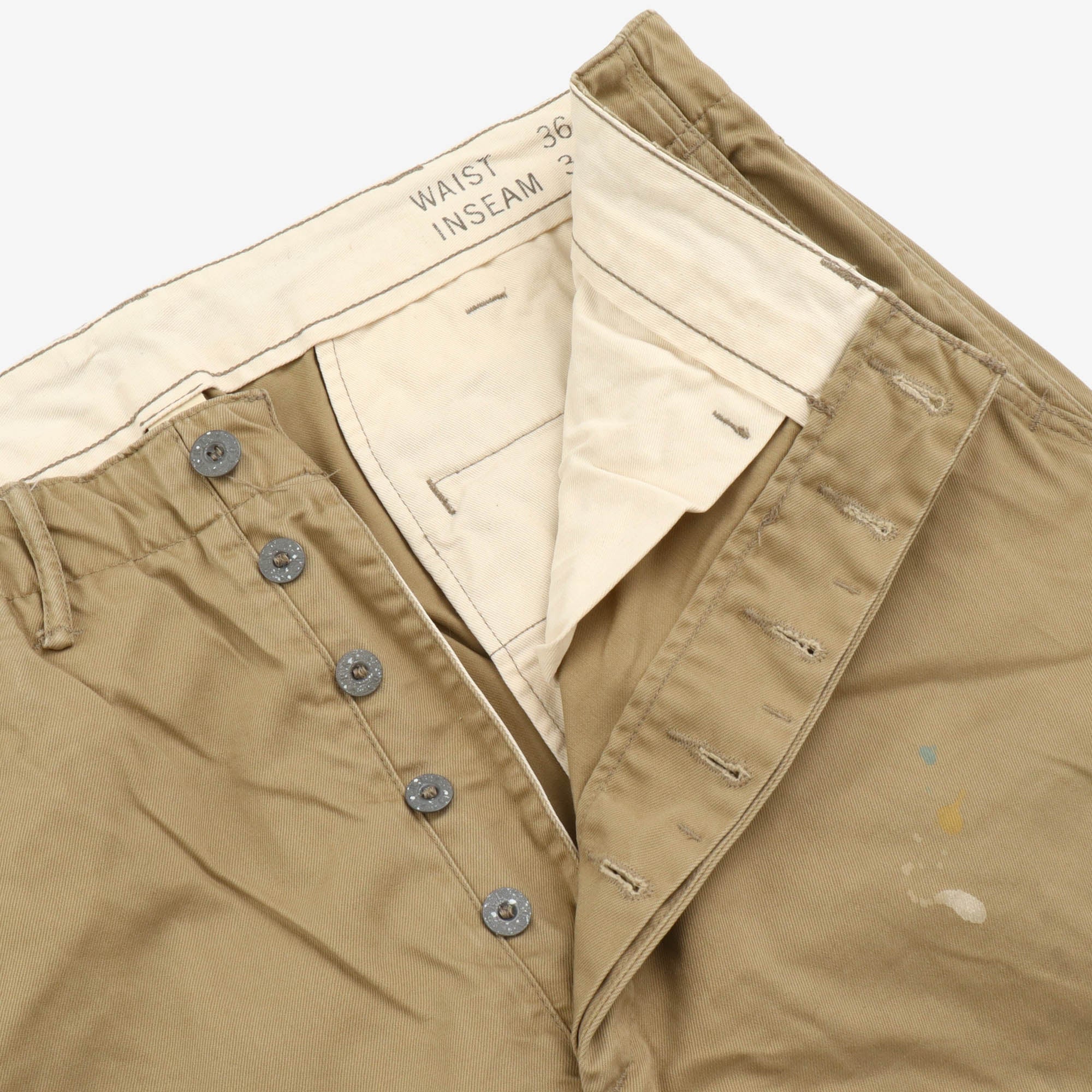 Distressed Field Chinos