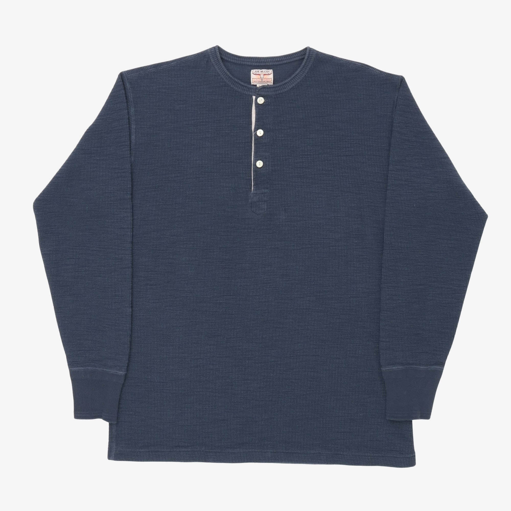 Western Cardigan Stitch Henley