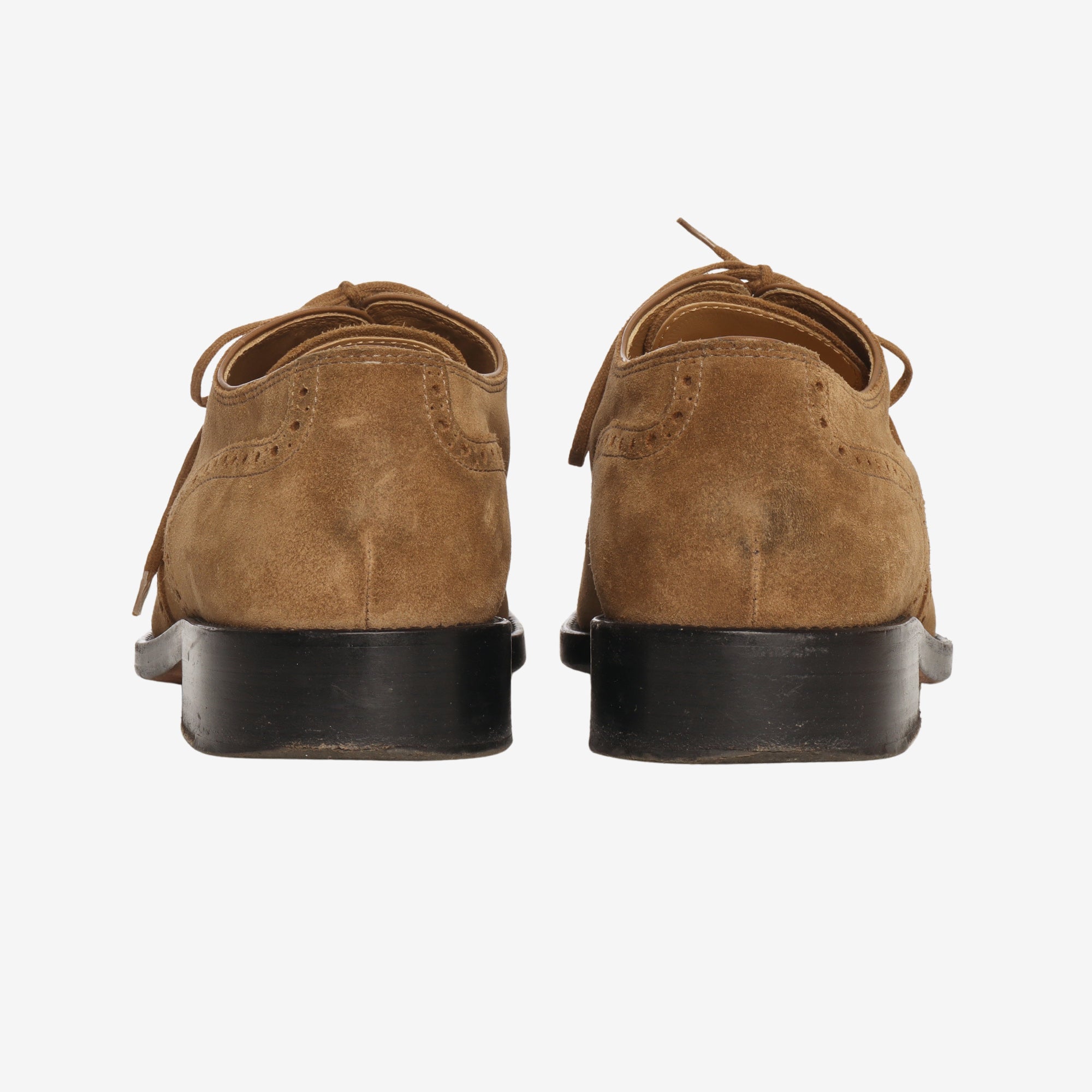 Lace Up Suede Brogues