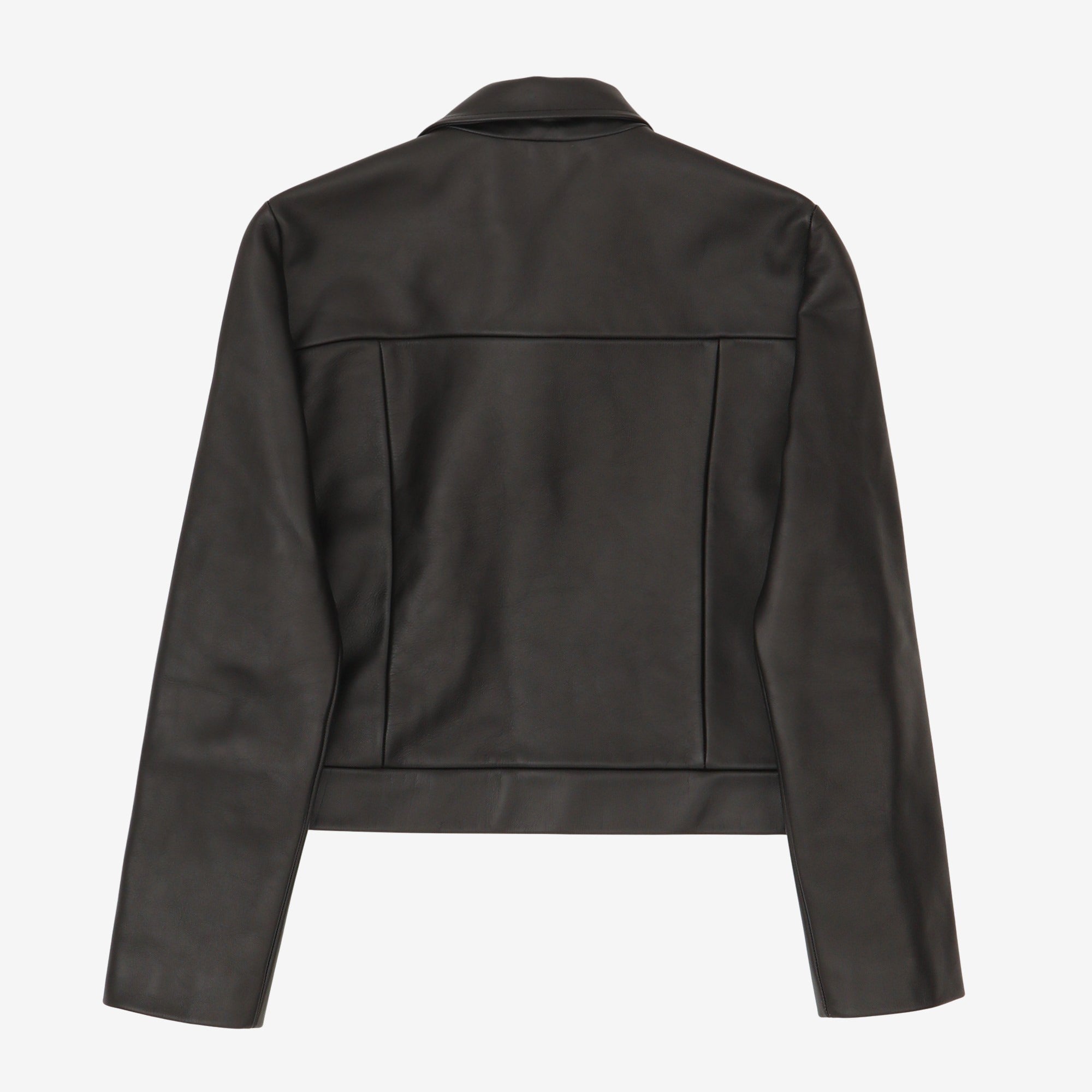 Leather Short Jacket