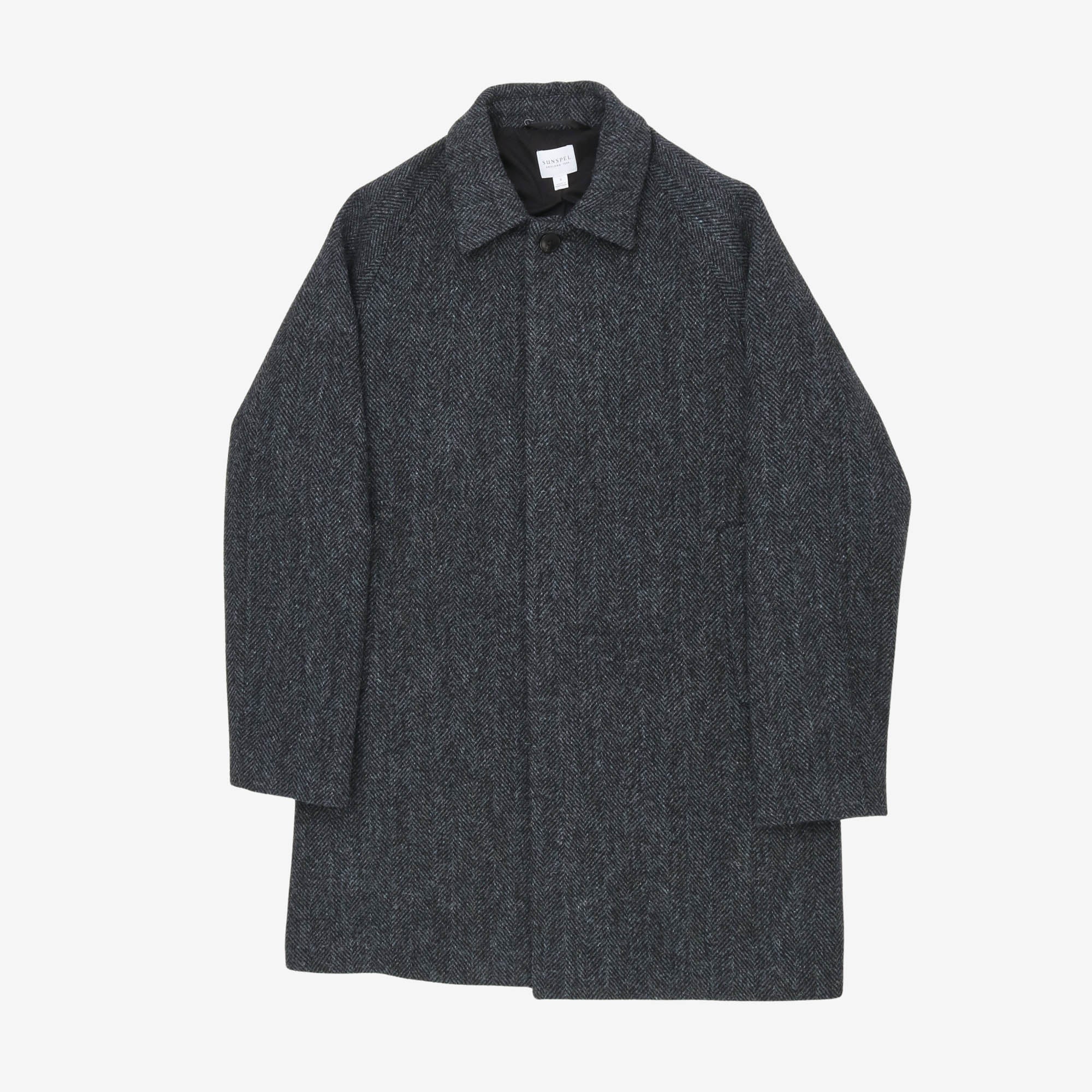 Harris Tweed Car Coat