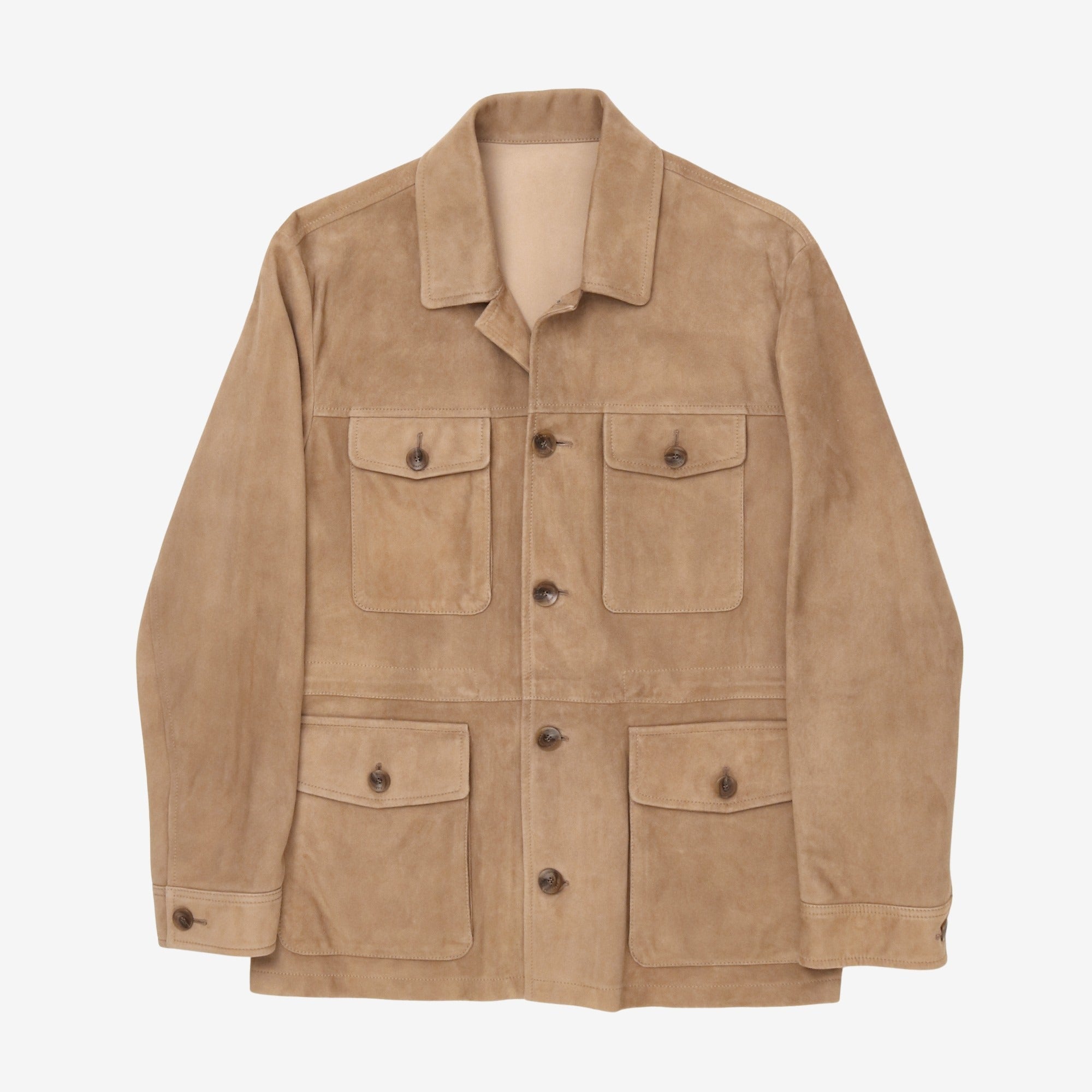 Suede Field Jacket