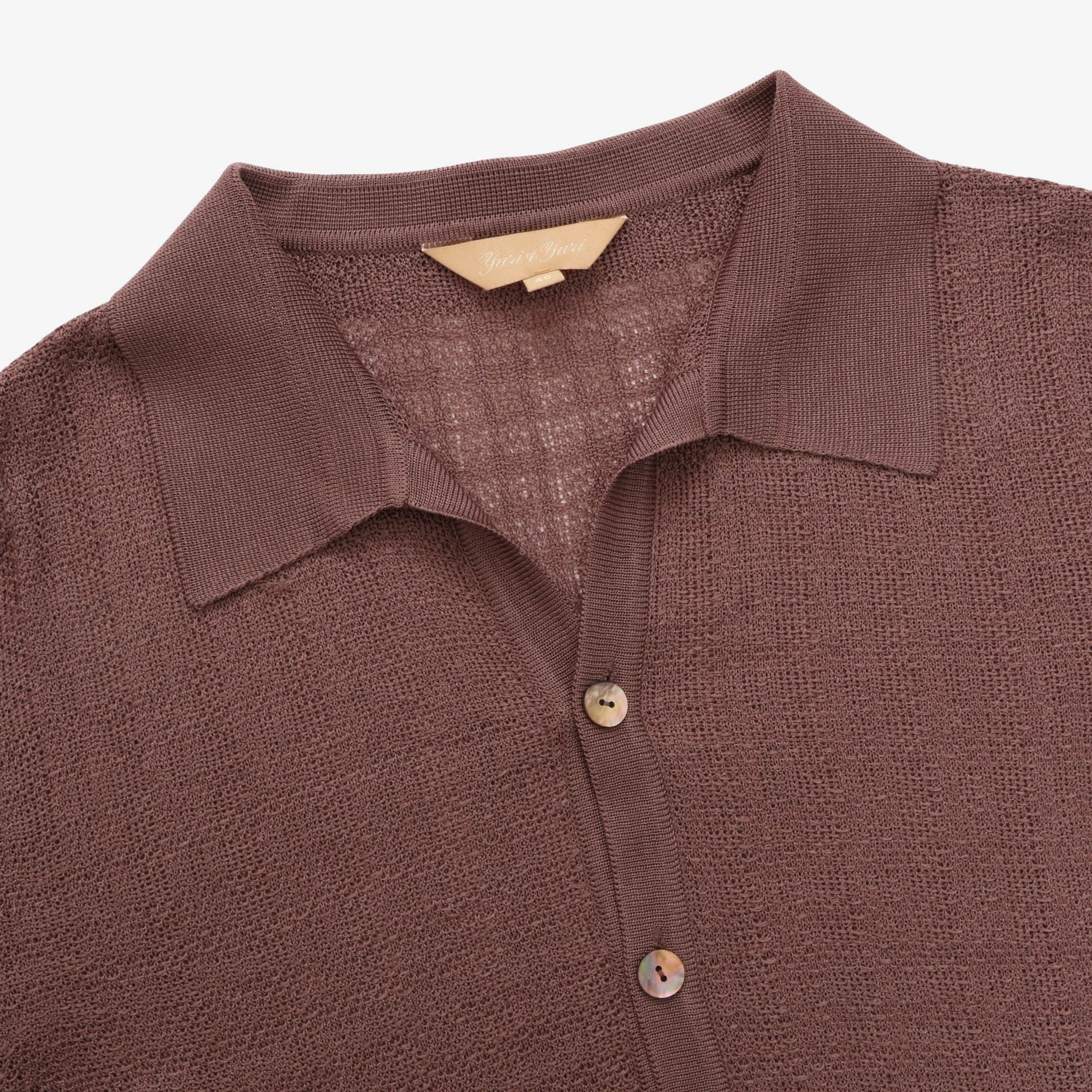 Jacquard Knit Shirt