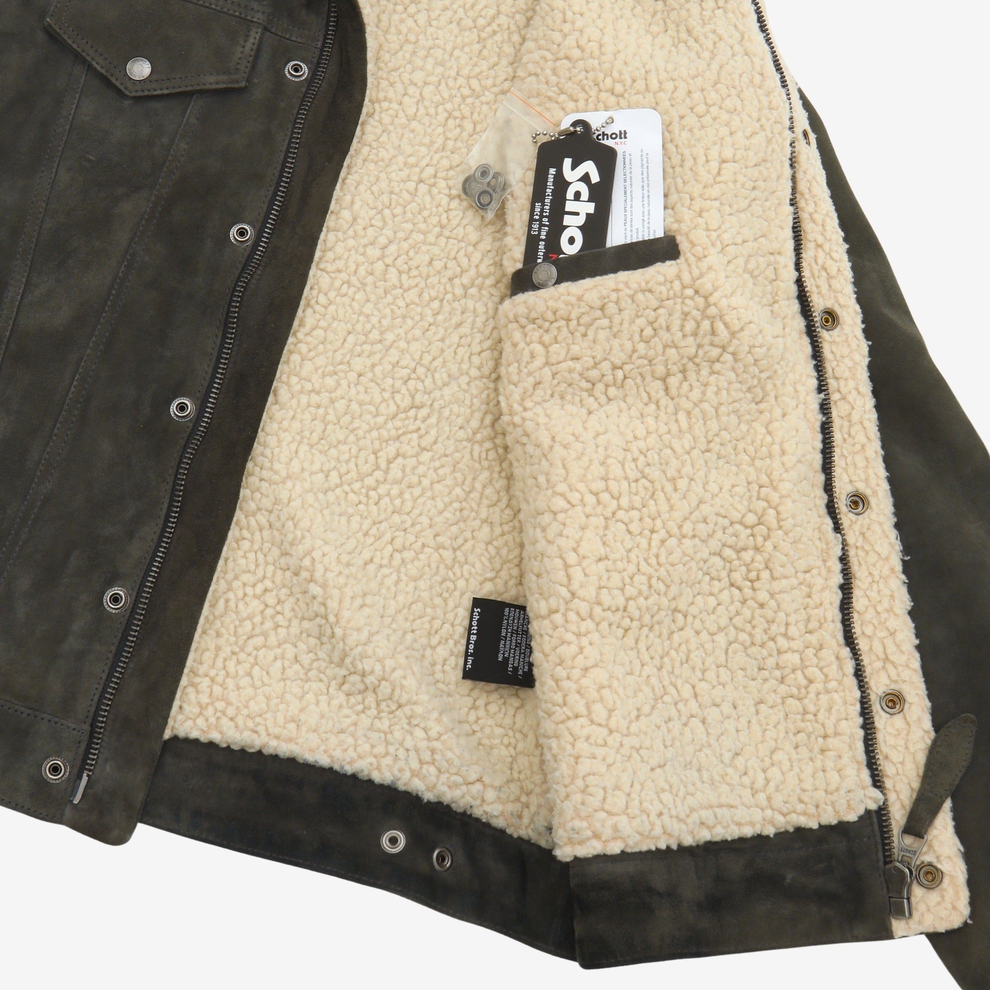 Suede Trucker Jacket