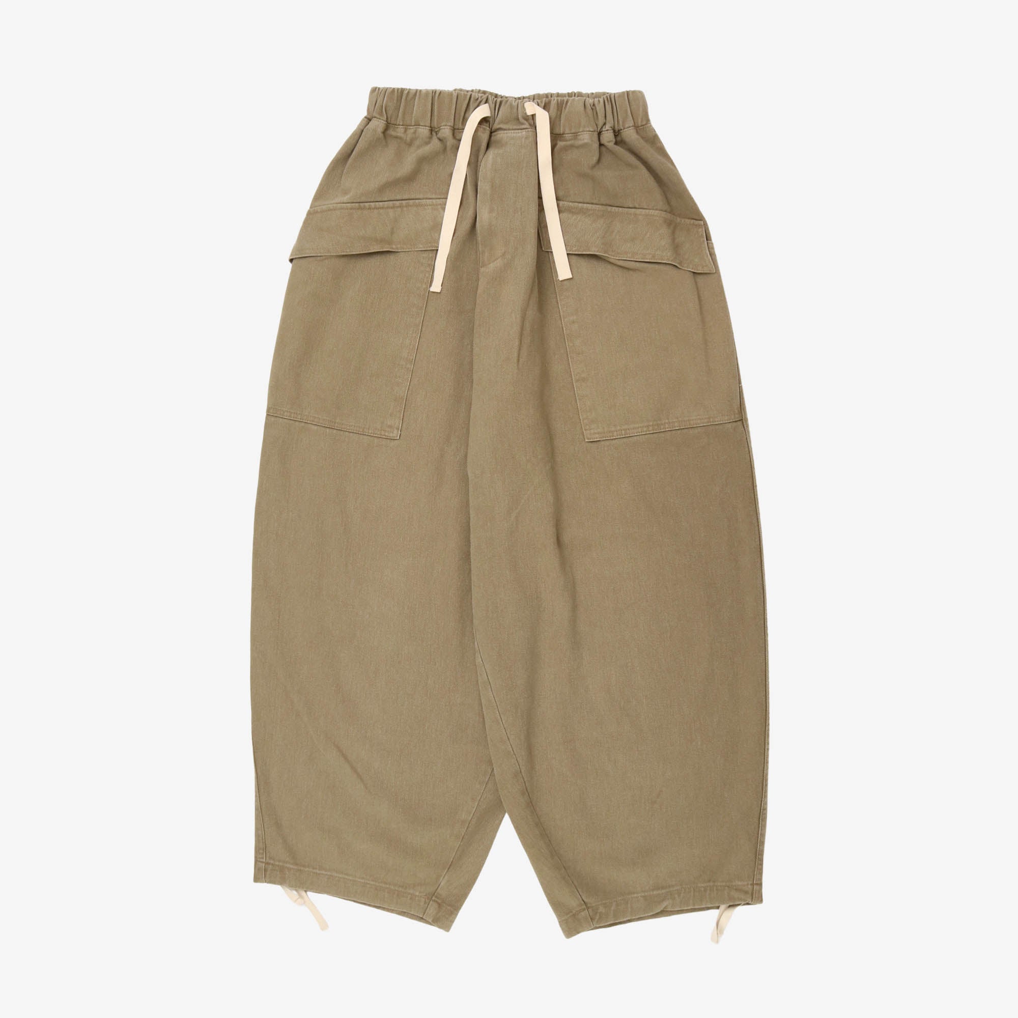 Drawstring Cargo Trousers