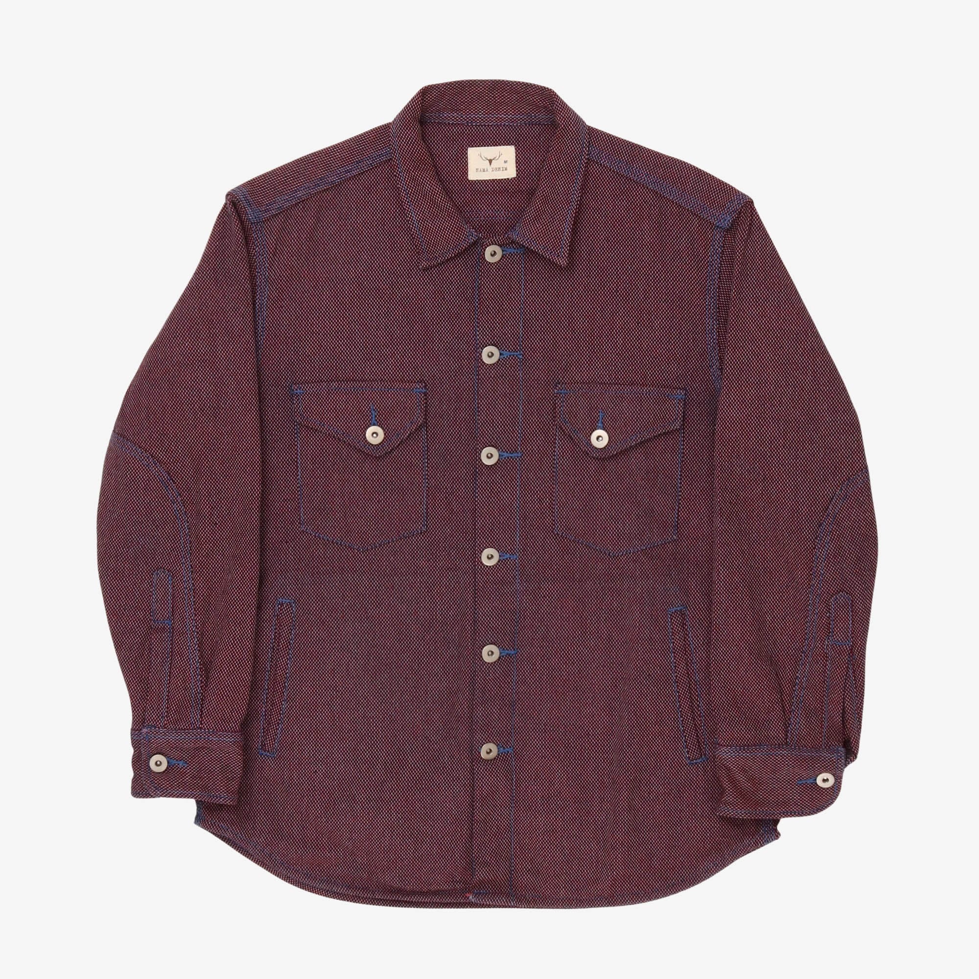 Sashiko Denim Shacket