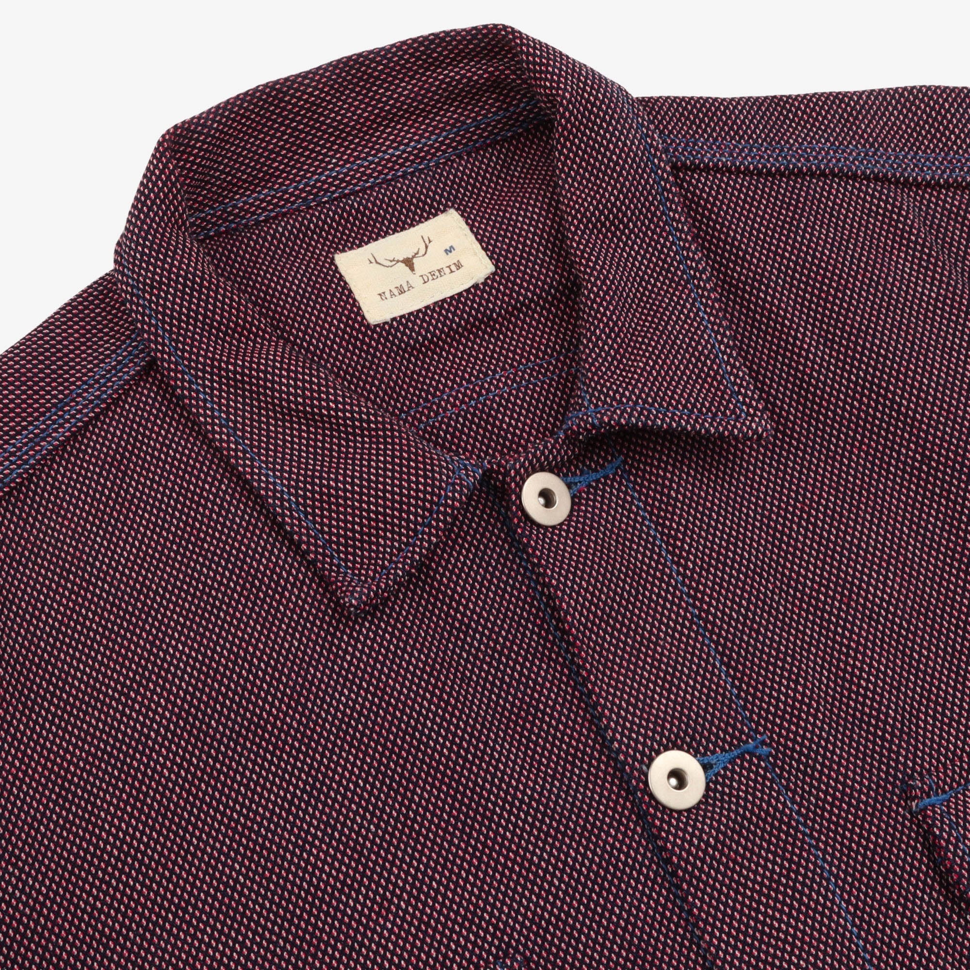 Sashiko Denim Shacket