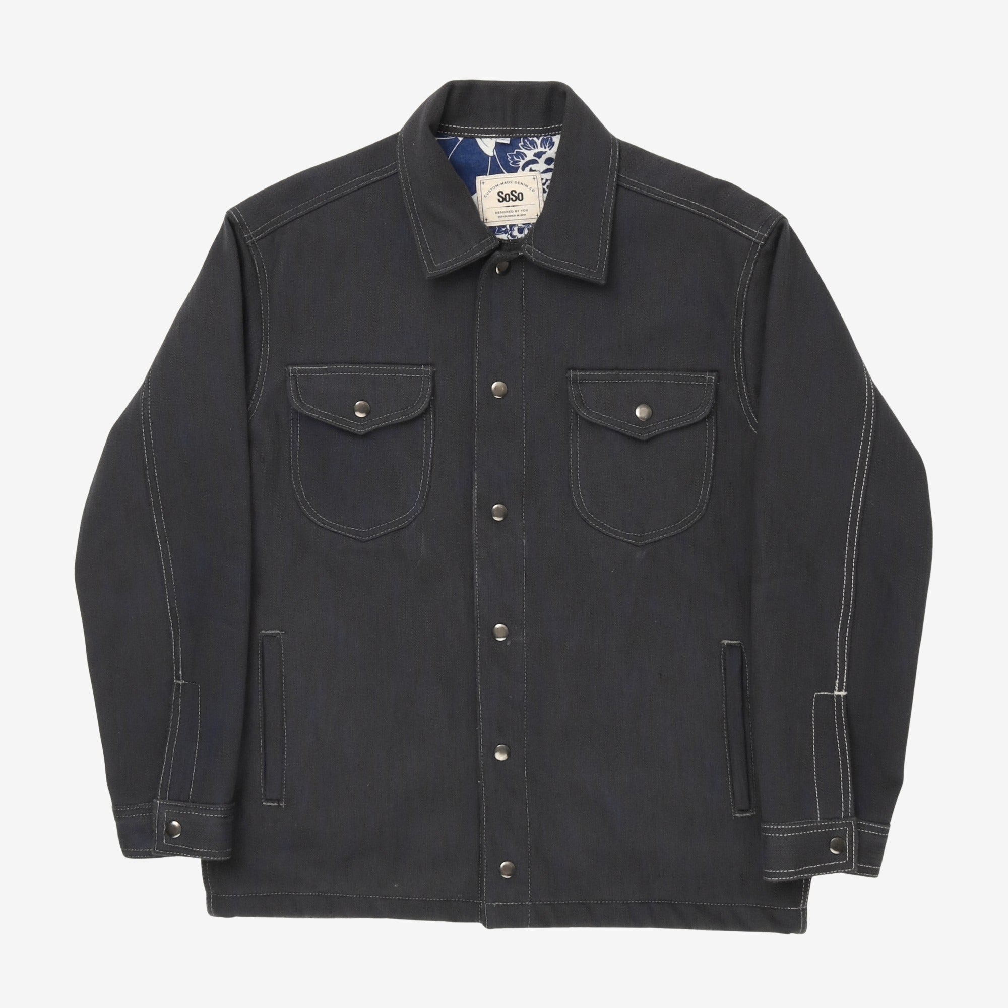 Koi Lined Trucker Jacket