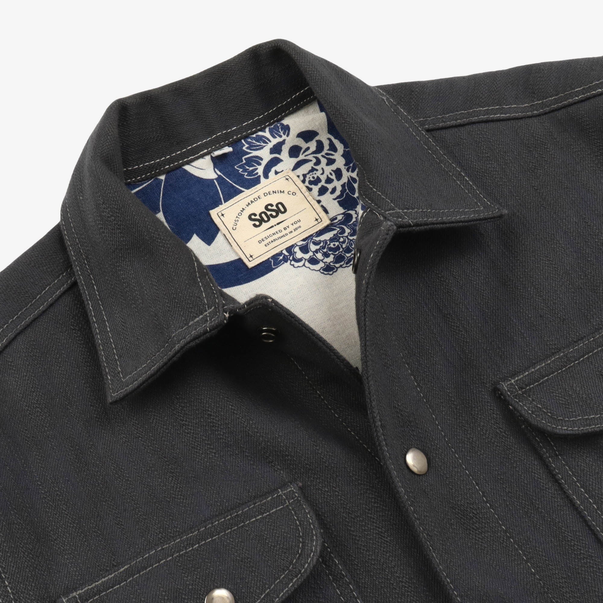 Koi Lined Trucker Jacket