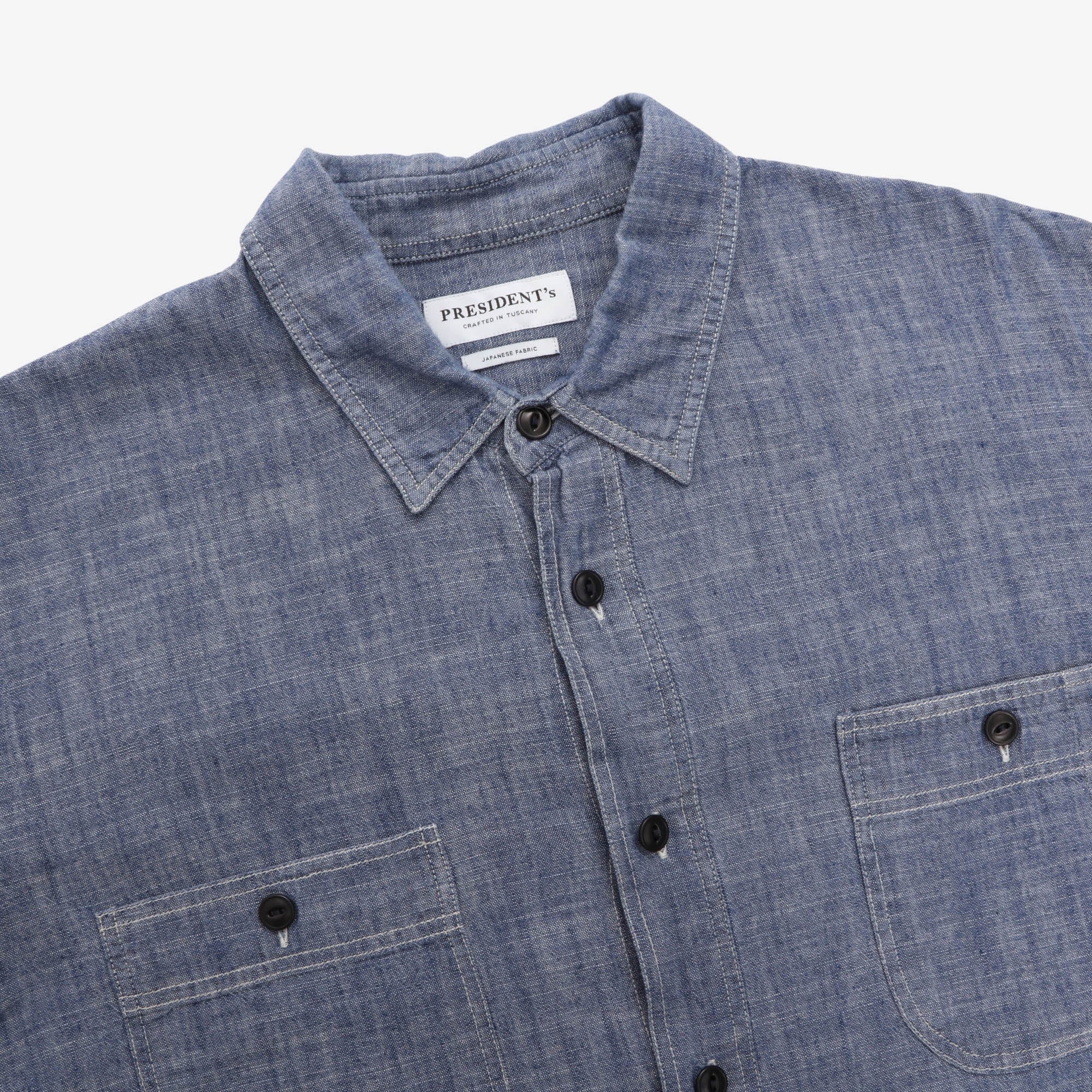 Selvedge Chambray Work Shirt