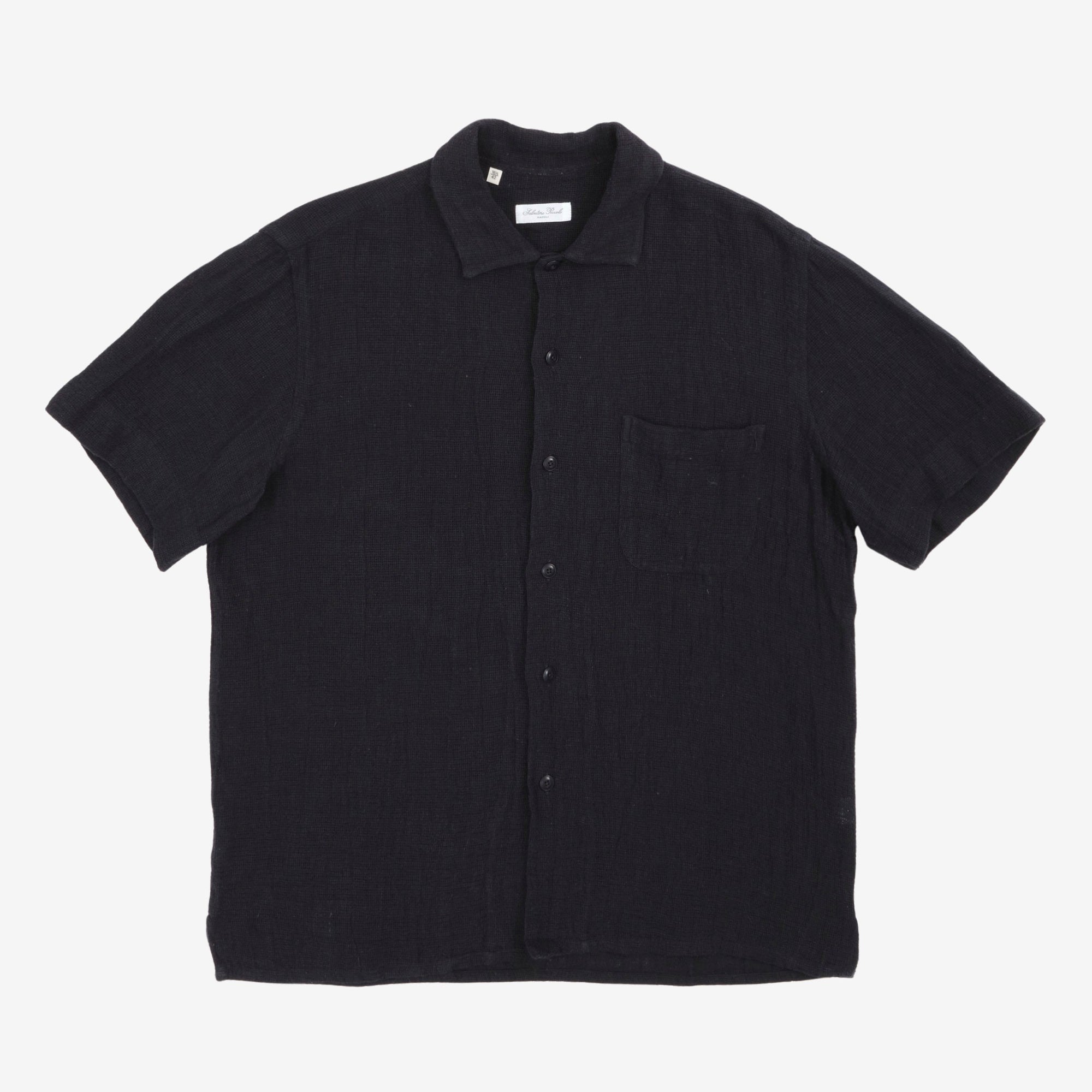 SS Linen Blend Woven Shirt