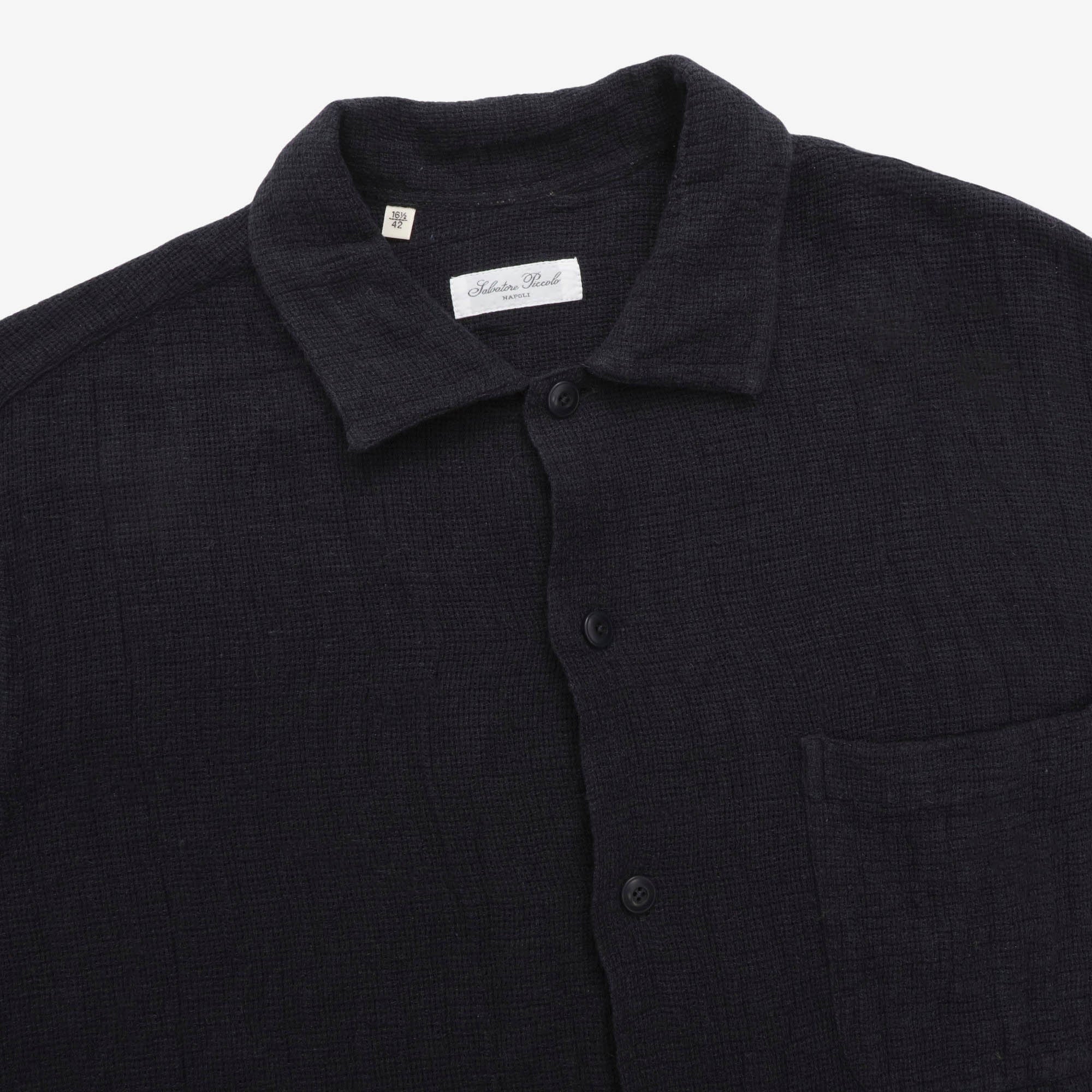SS Linen Blend Woven Shirt