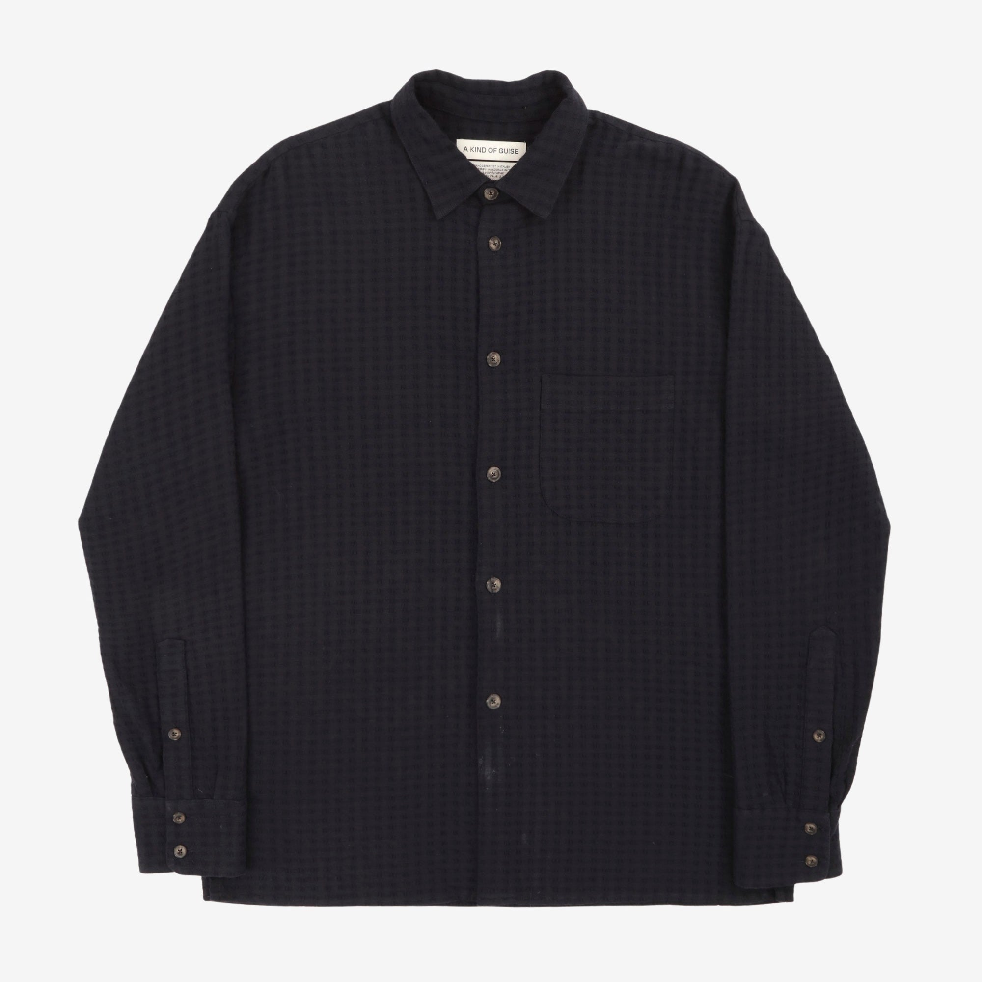 Sashiko Check Shirt