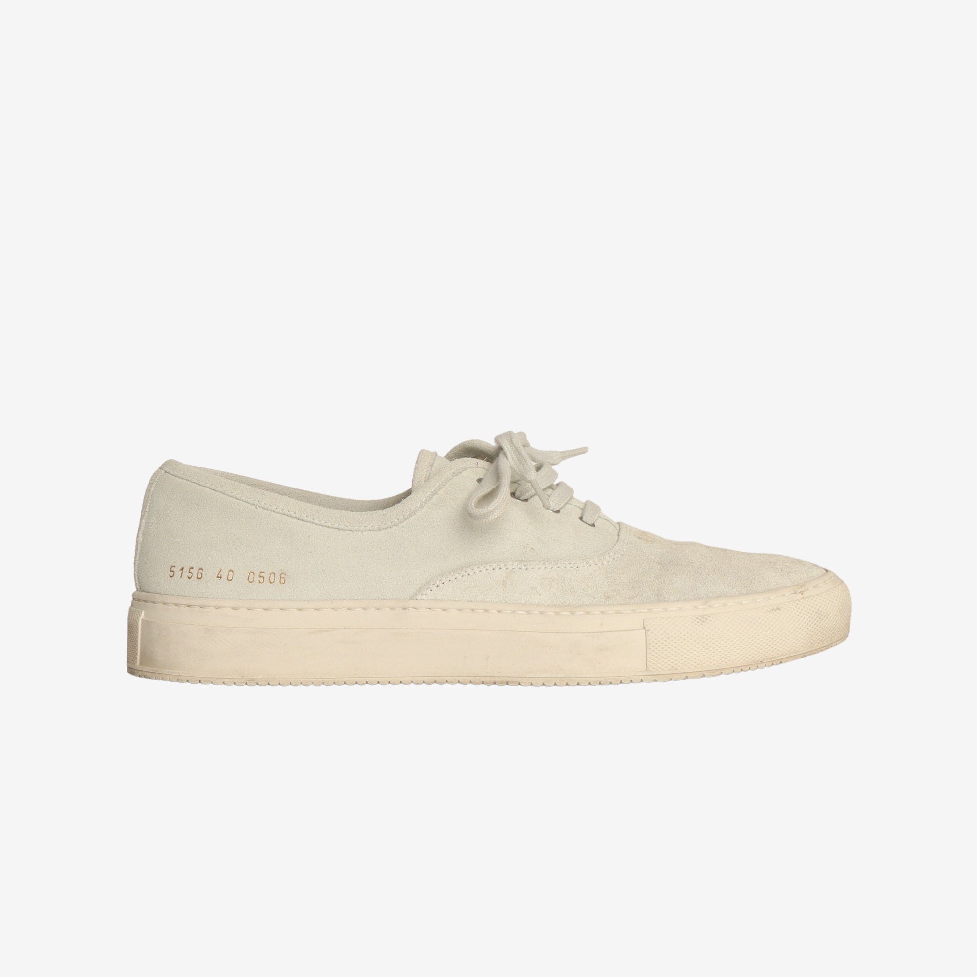 Four Hole Suede Sneakers