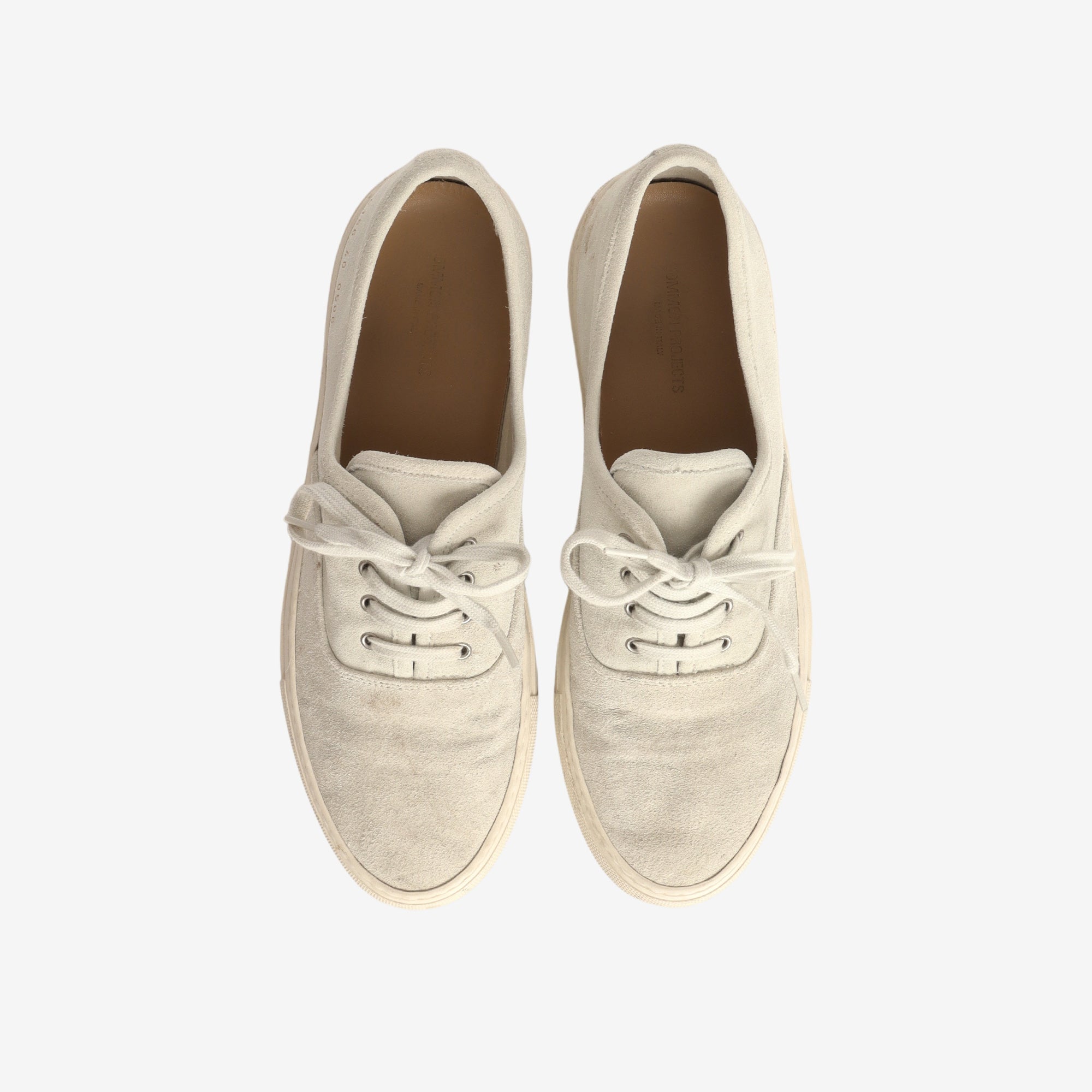 Four Hole Suede Sneakers