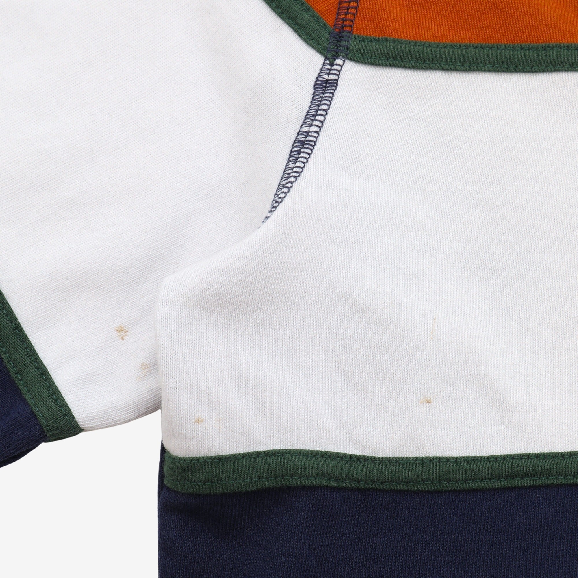 Colourblock Mock Neck Sweatshirt
