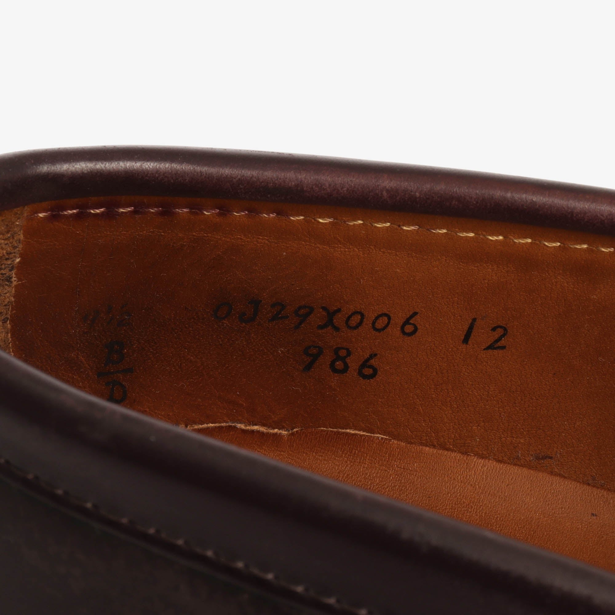 986 Cordovan Leisure Handsewn Loafer