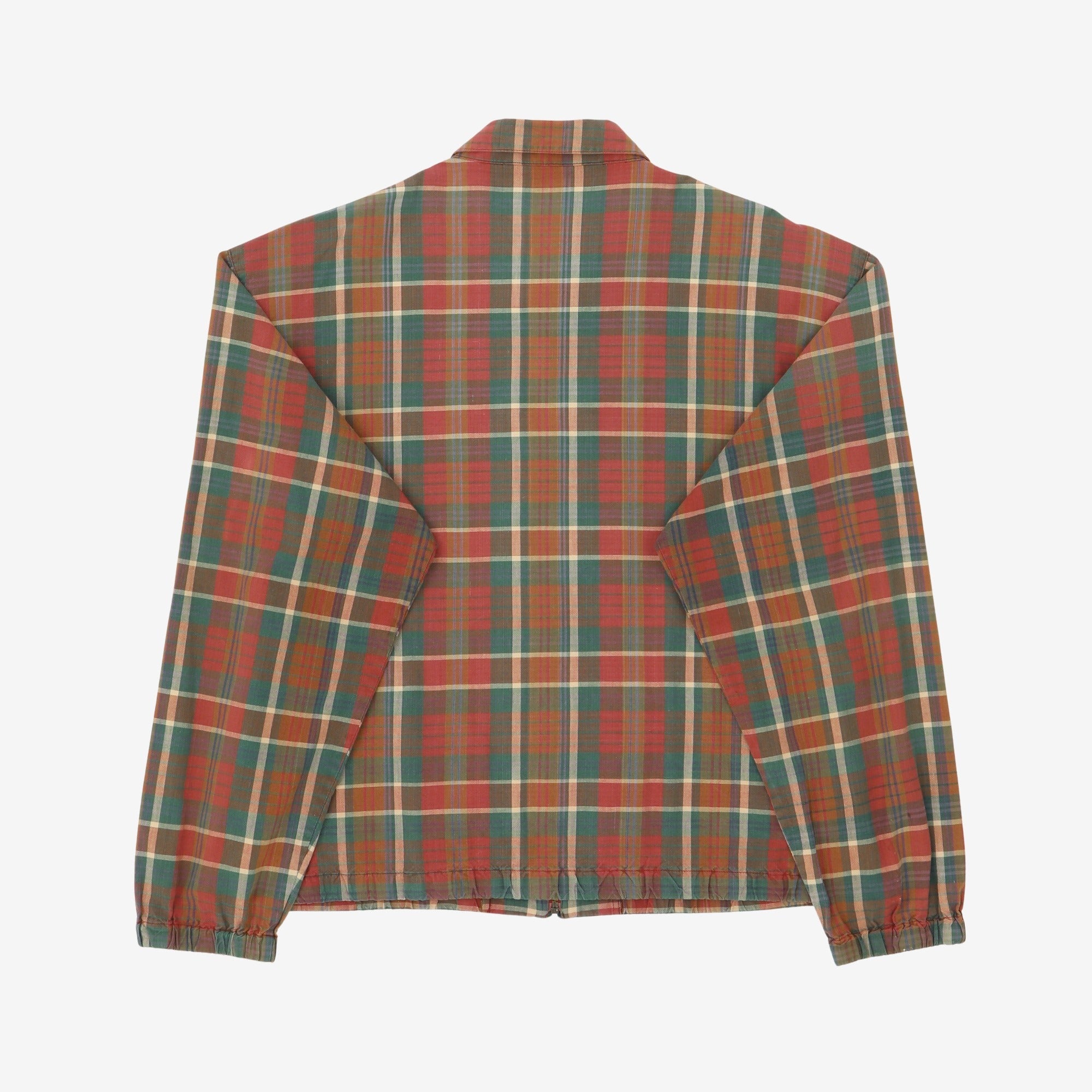 Vintage Madras Harrington Jacket