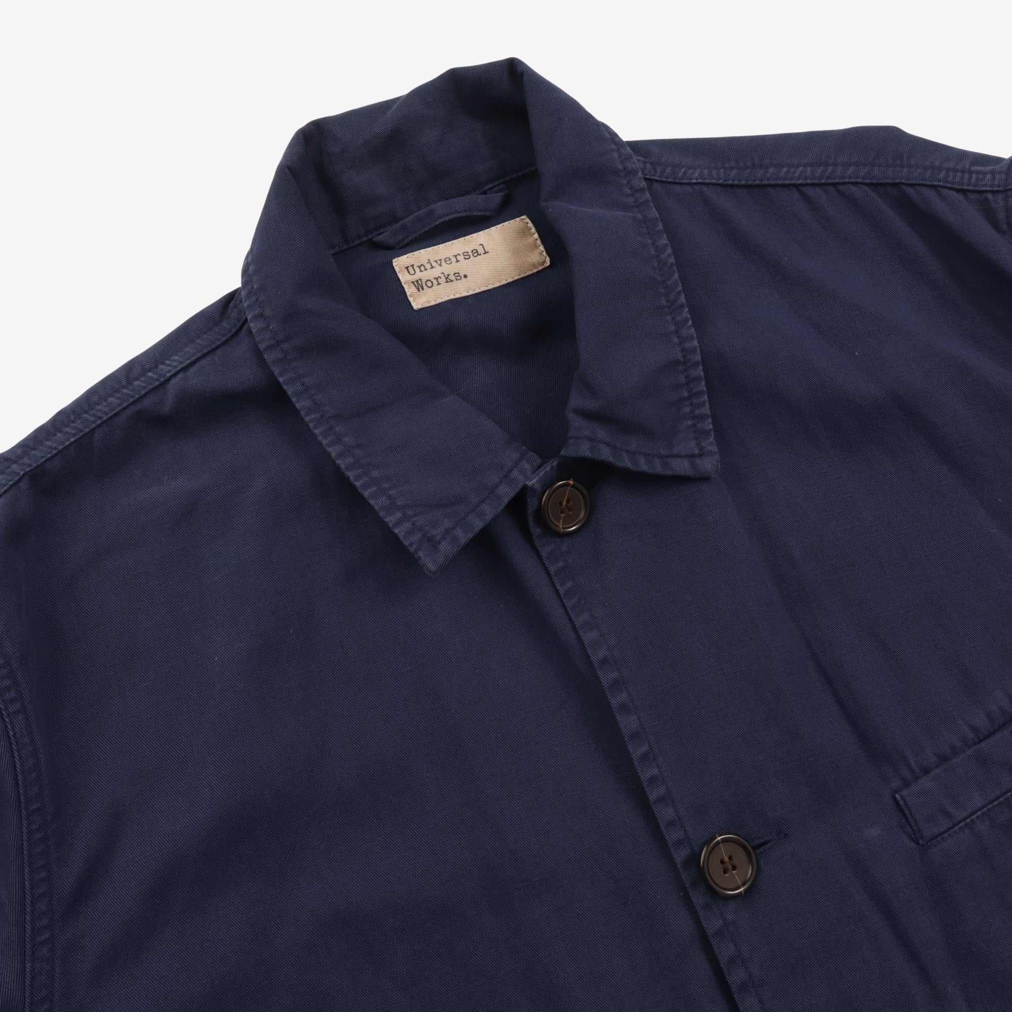 Linen Blend Work Jacket