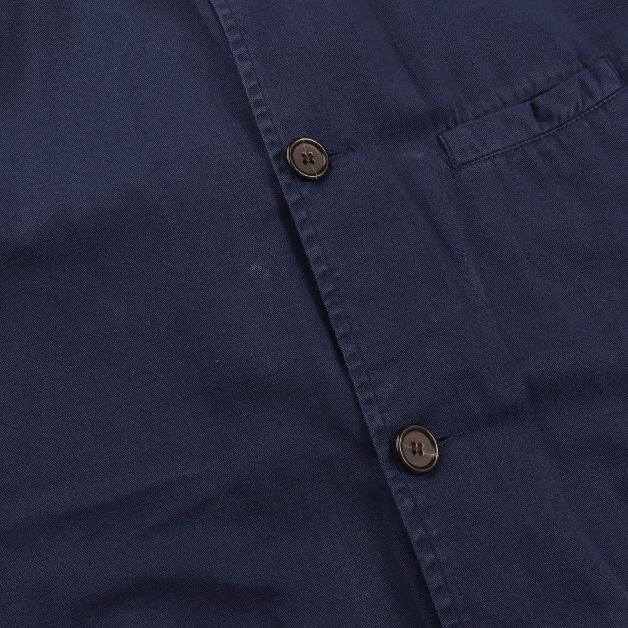 Linen Blend Work Jacket