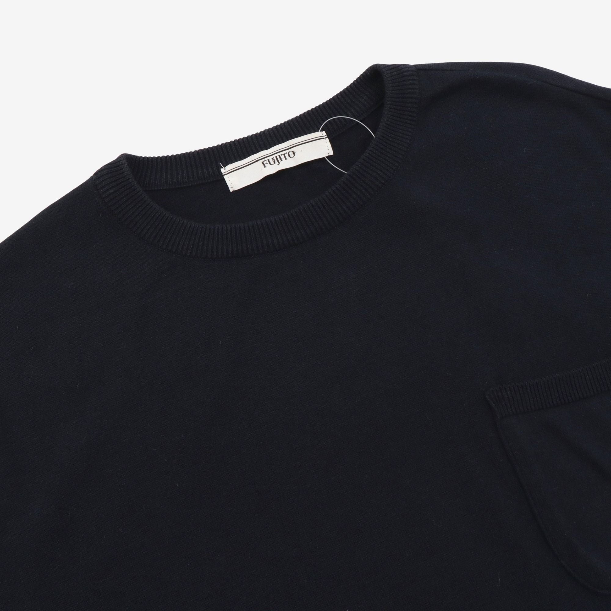 Border Knit T-Shirt