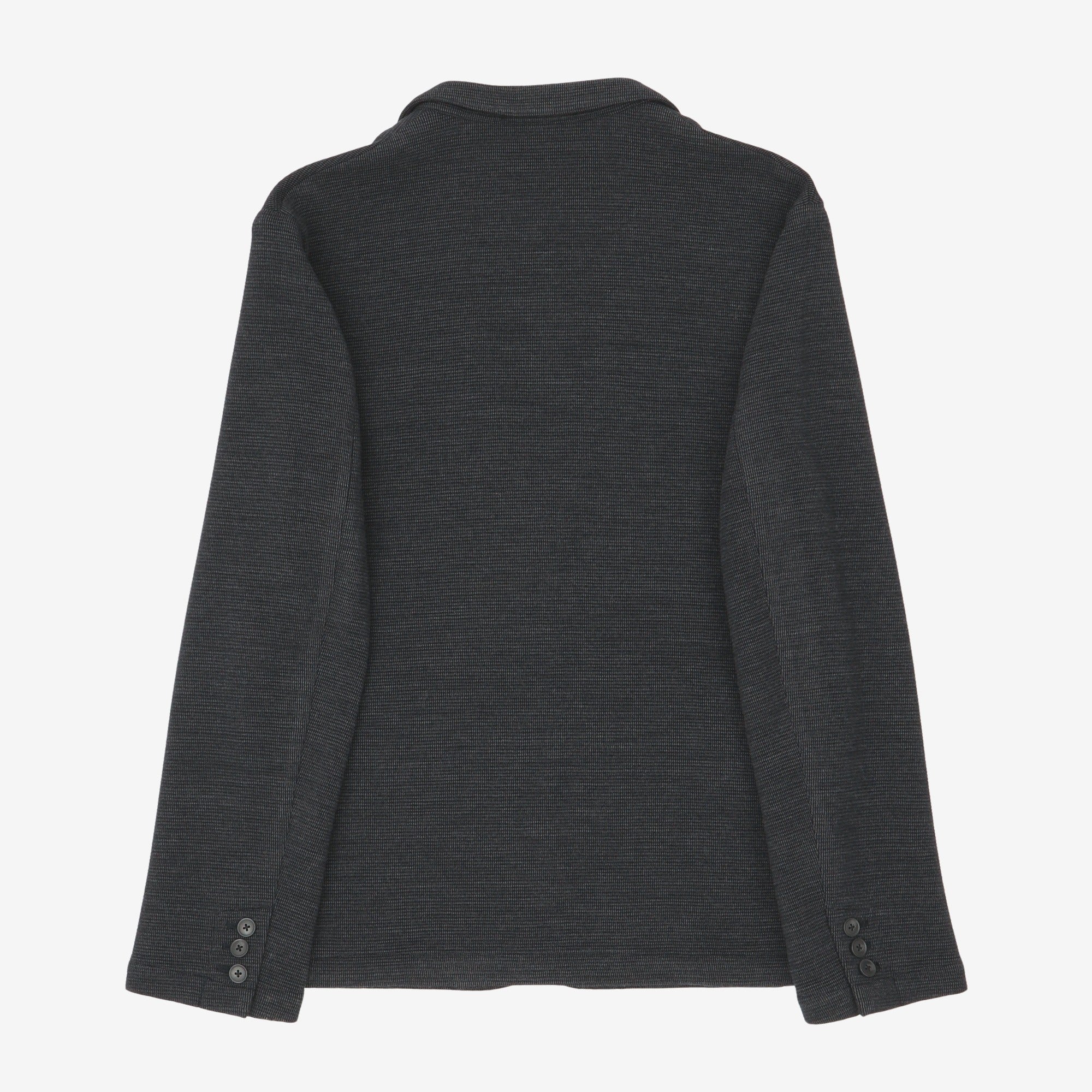 Woven Jersey Blazer