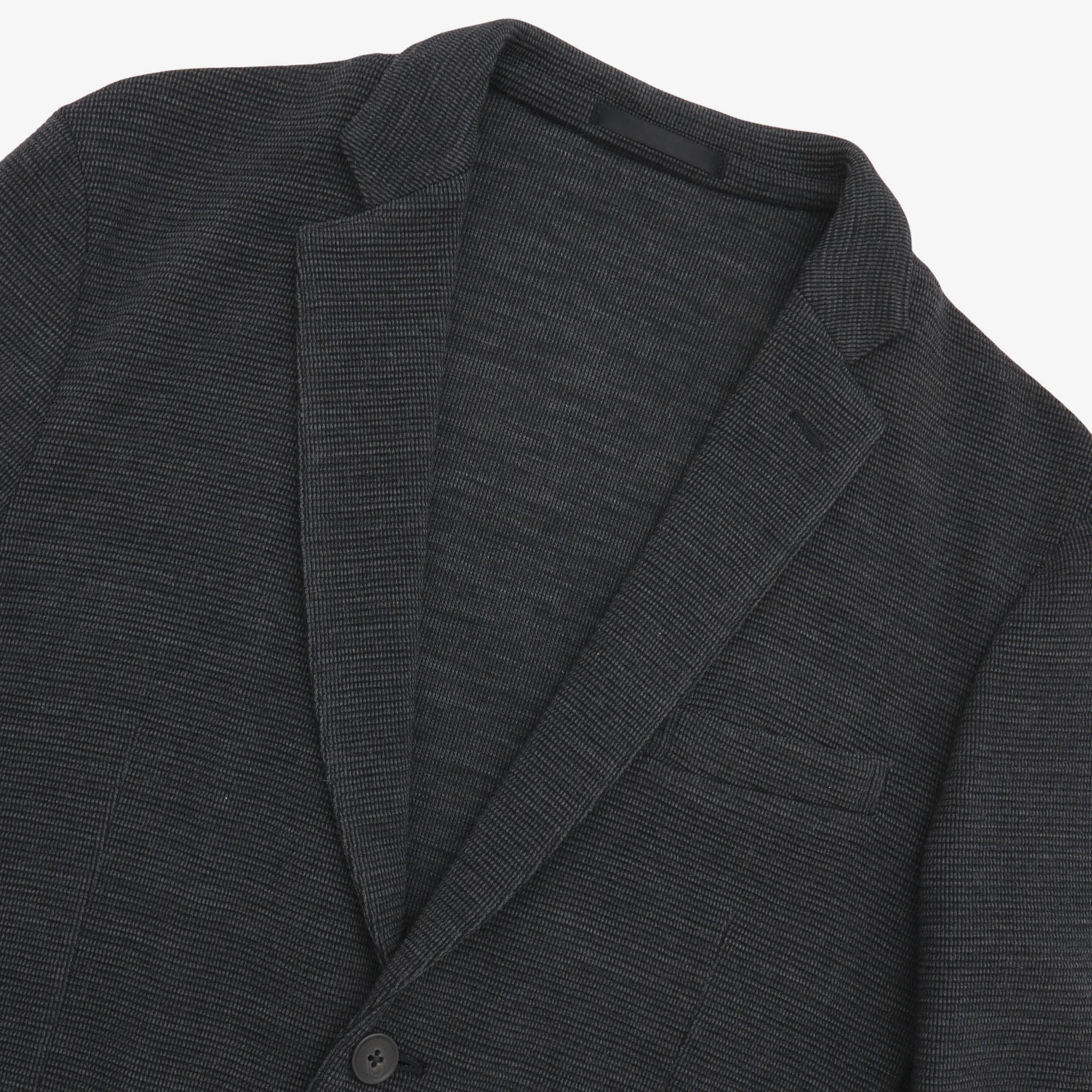 Woven Jersey Blazer