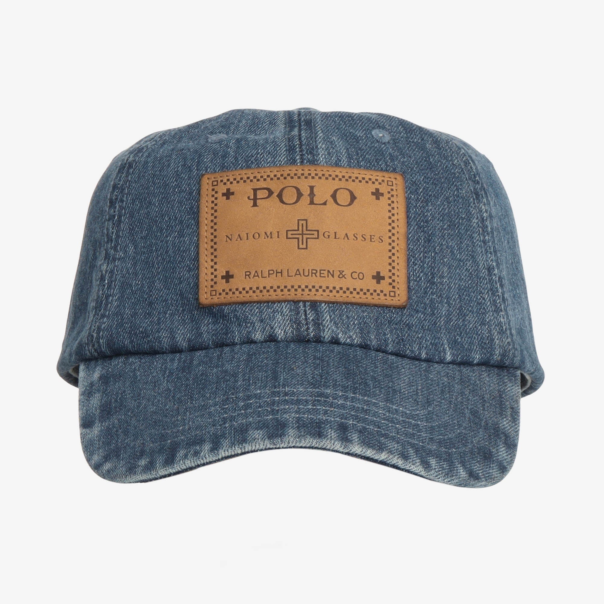 Naiomi Glasses Denim Ball Cap