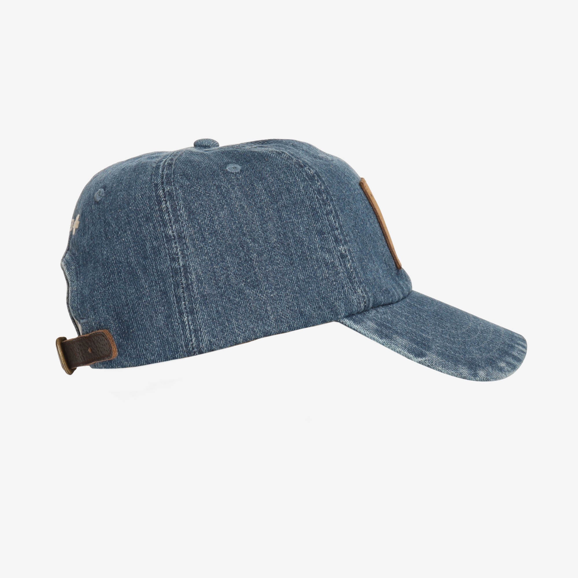 Naiomi Glasses Denim Ball Cap