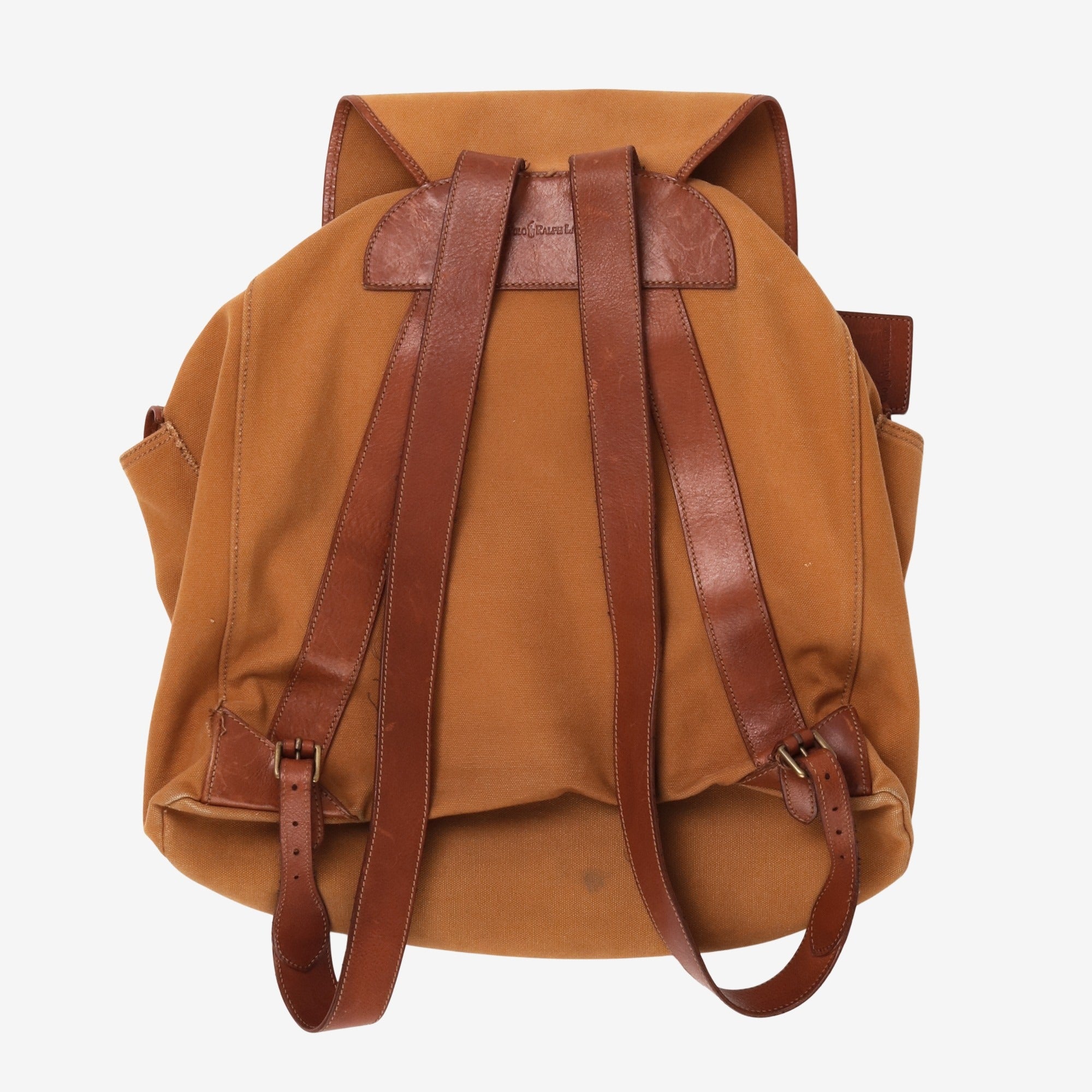 Leather Canvas Rucksack