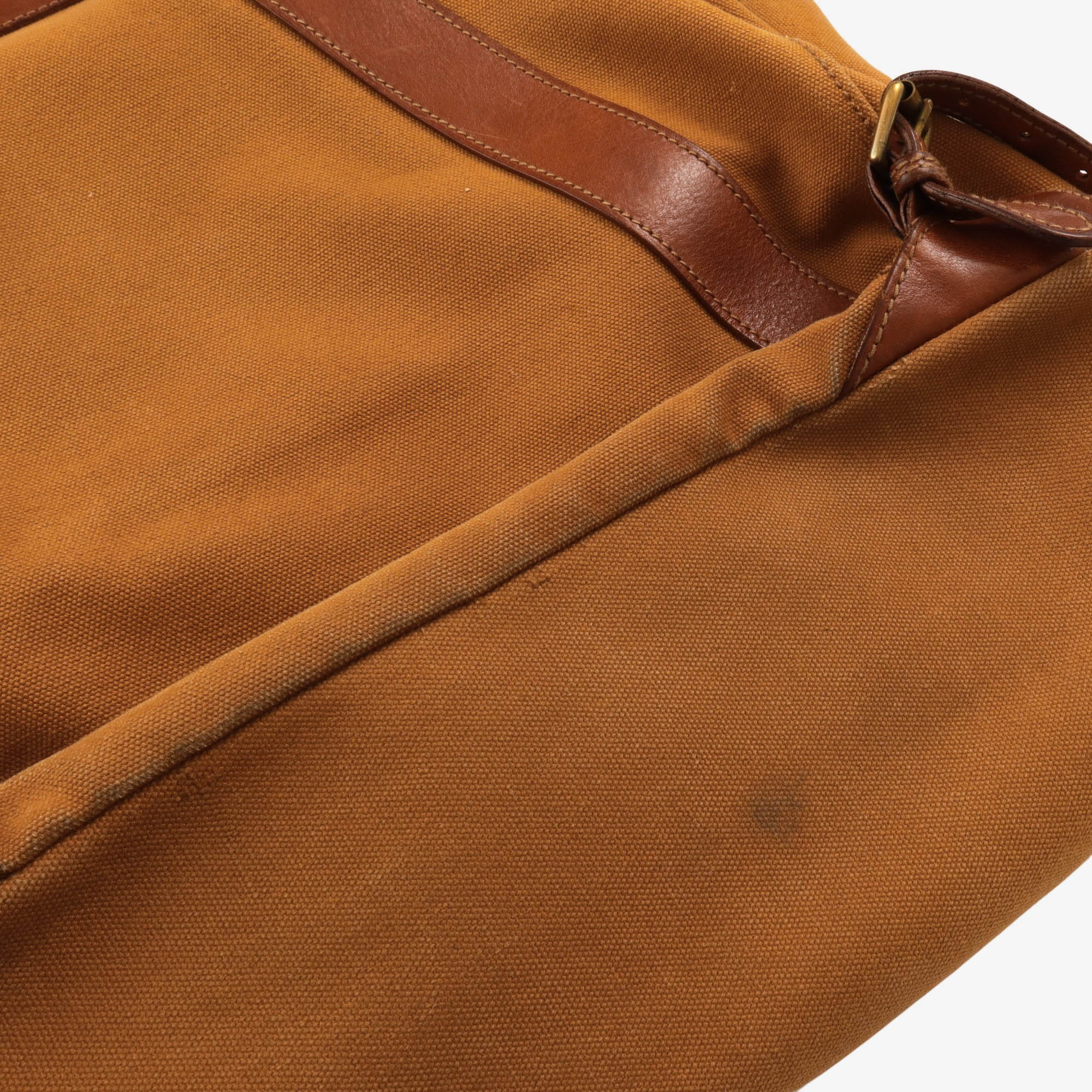 Leather Canvas Rucksack