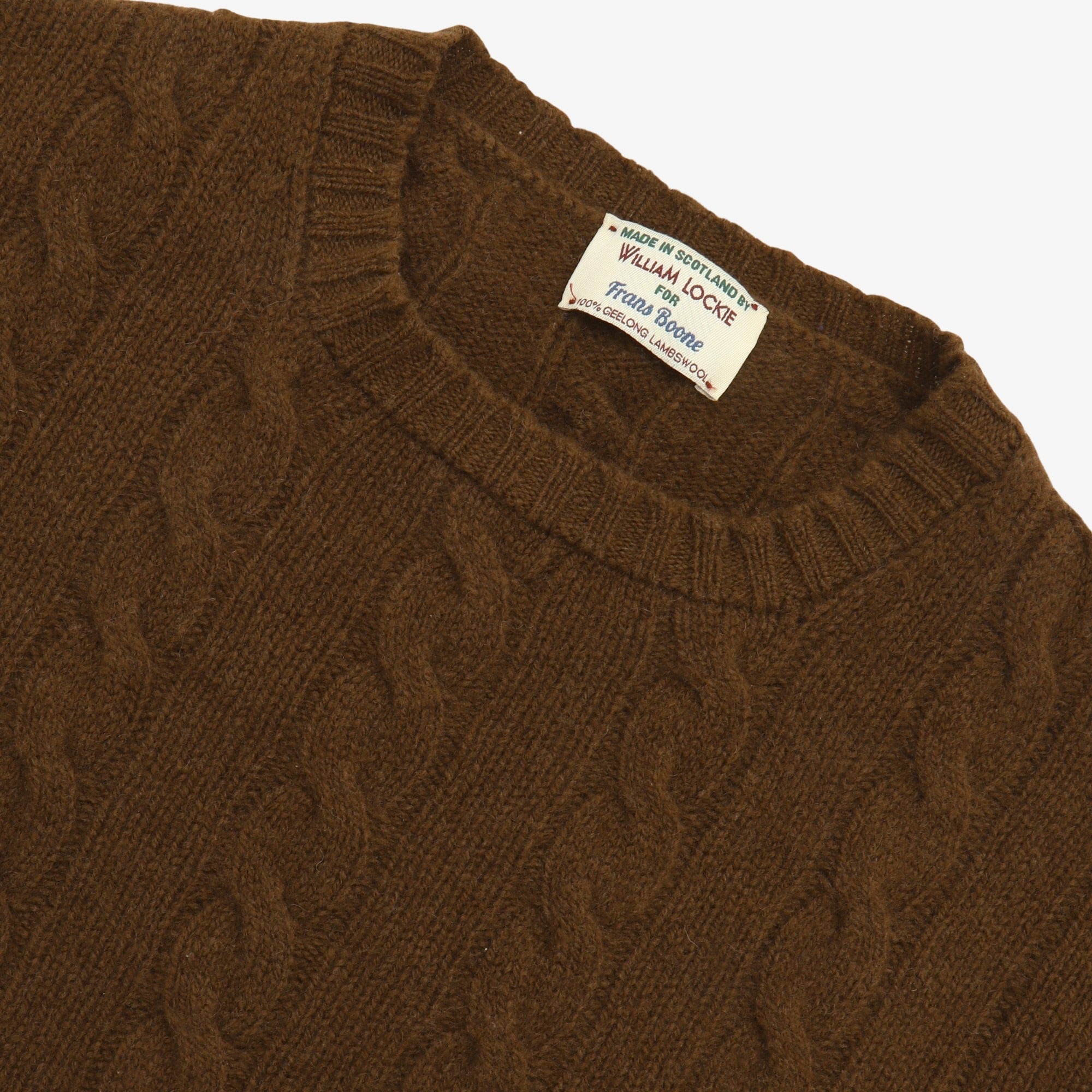 Geelong Cable Knit Sweater (Frans Boone)