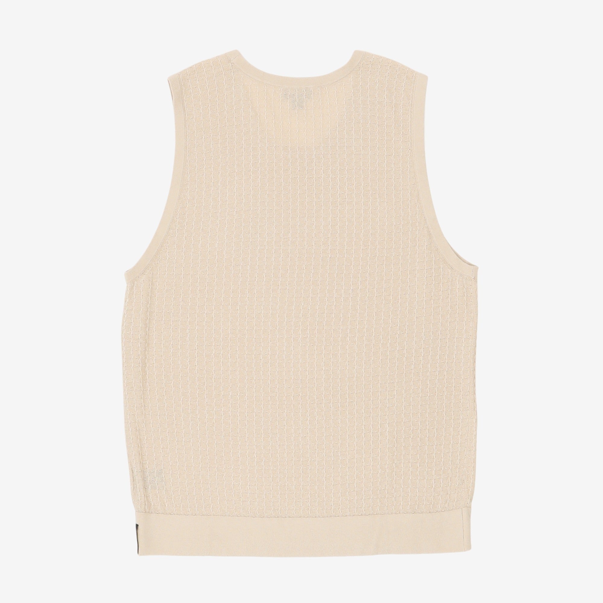 Silk Knit Tank Vest