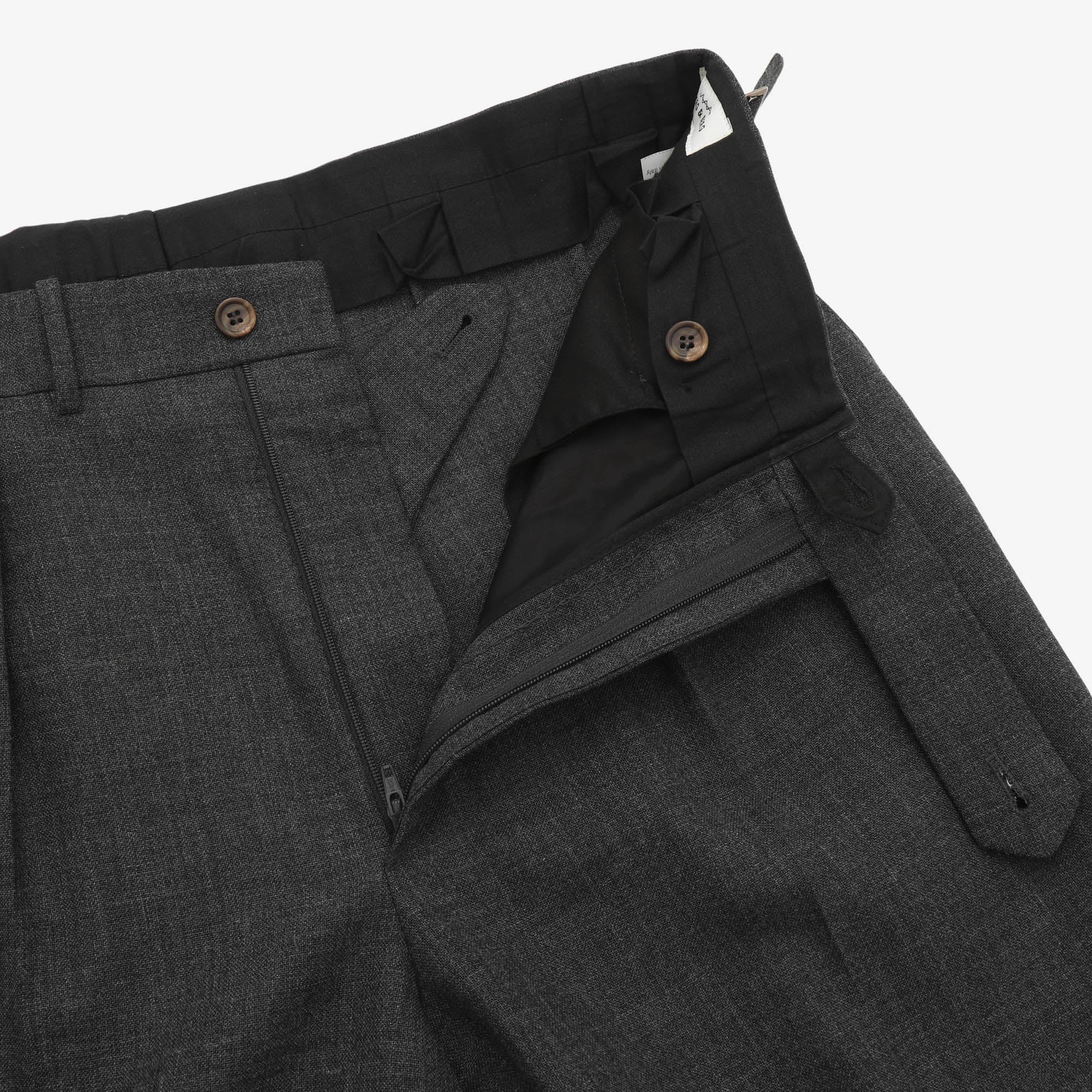 Wool Pleated Trouser (34W x 31.5L)