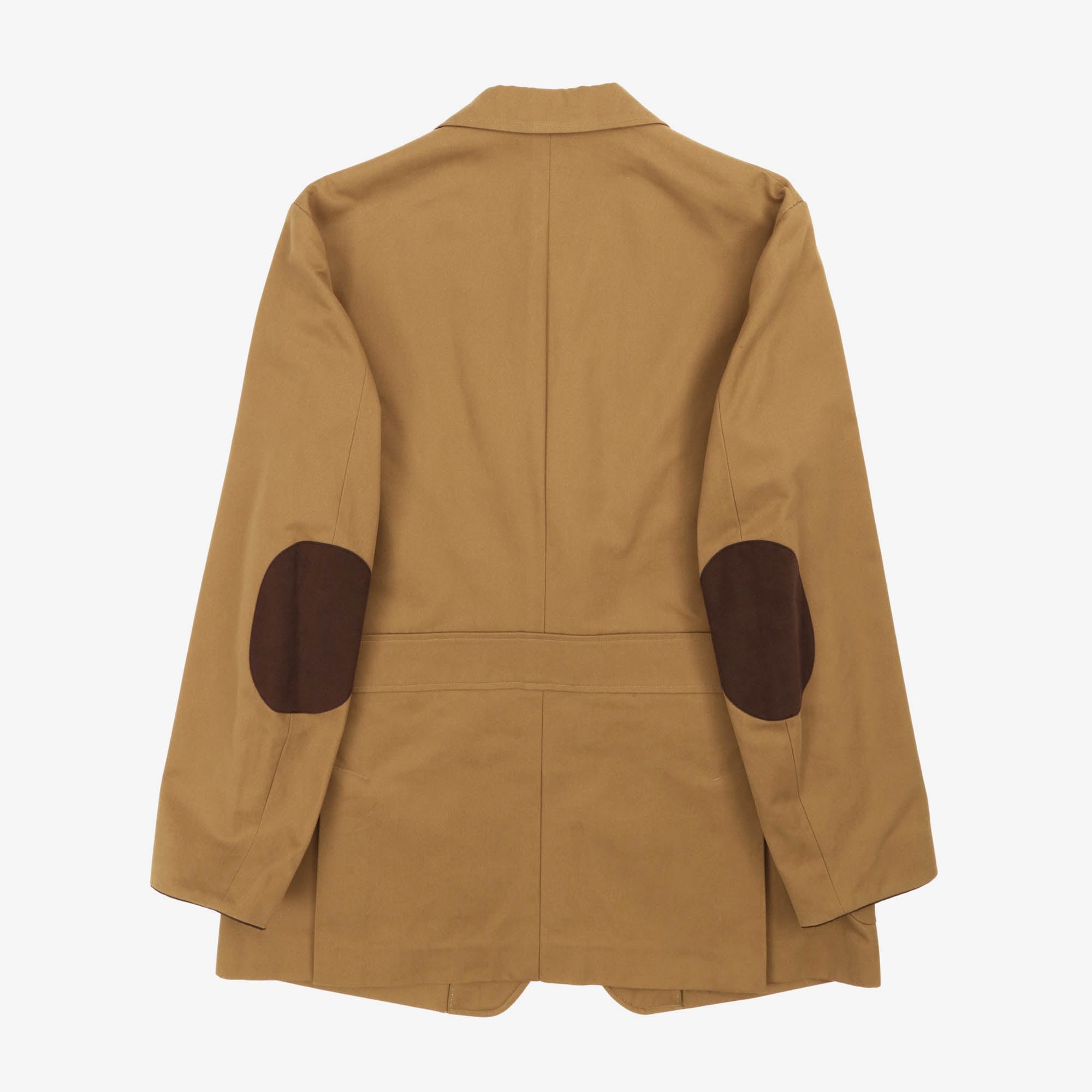 Leather Patch Blazer