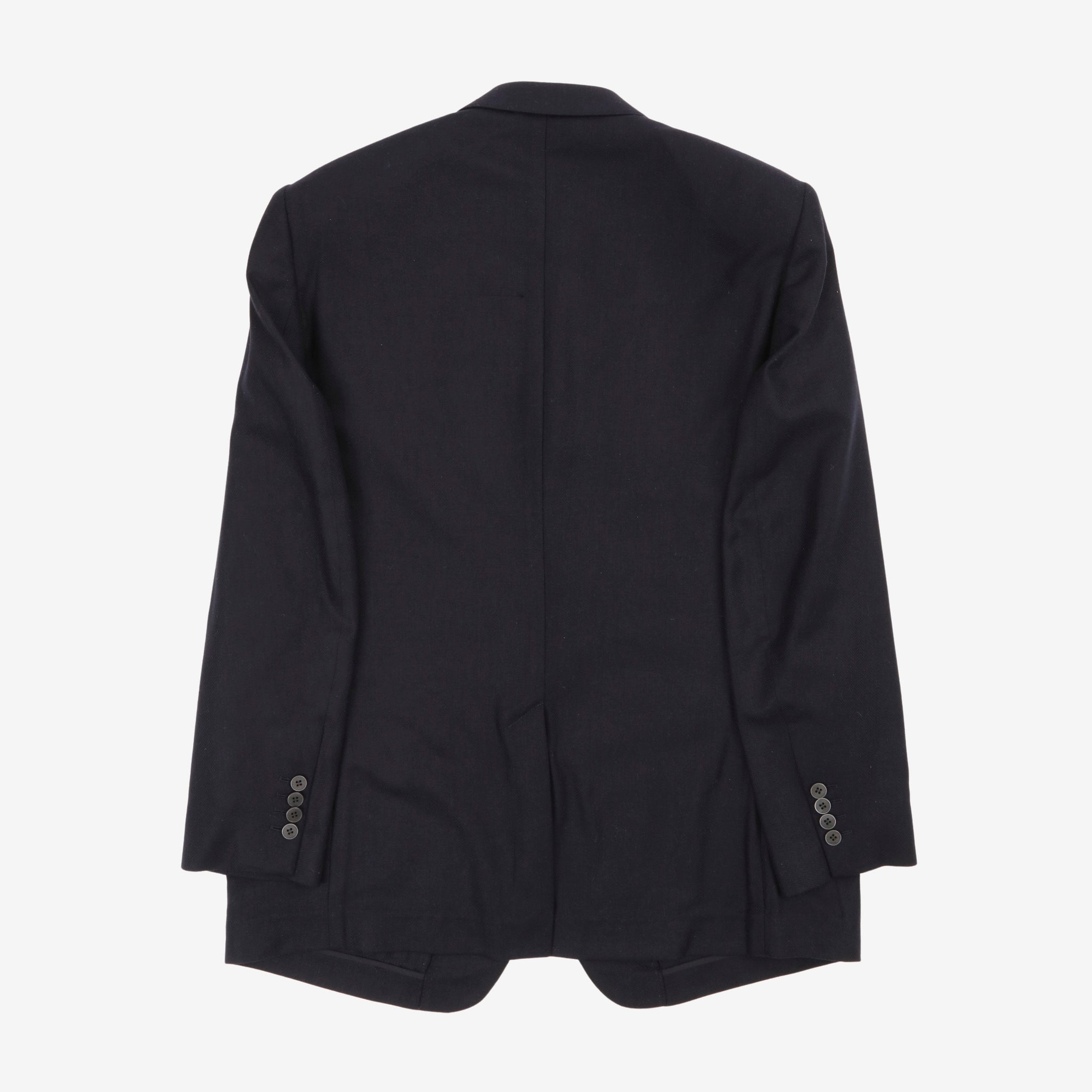 Herringbone Silk Blazer