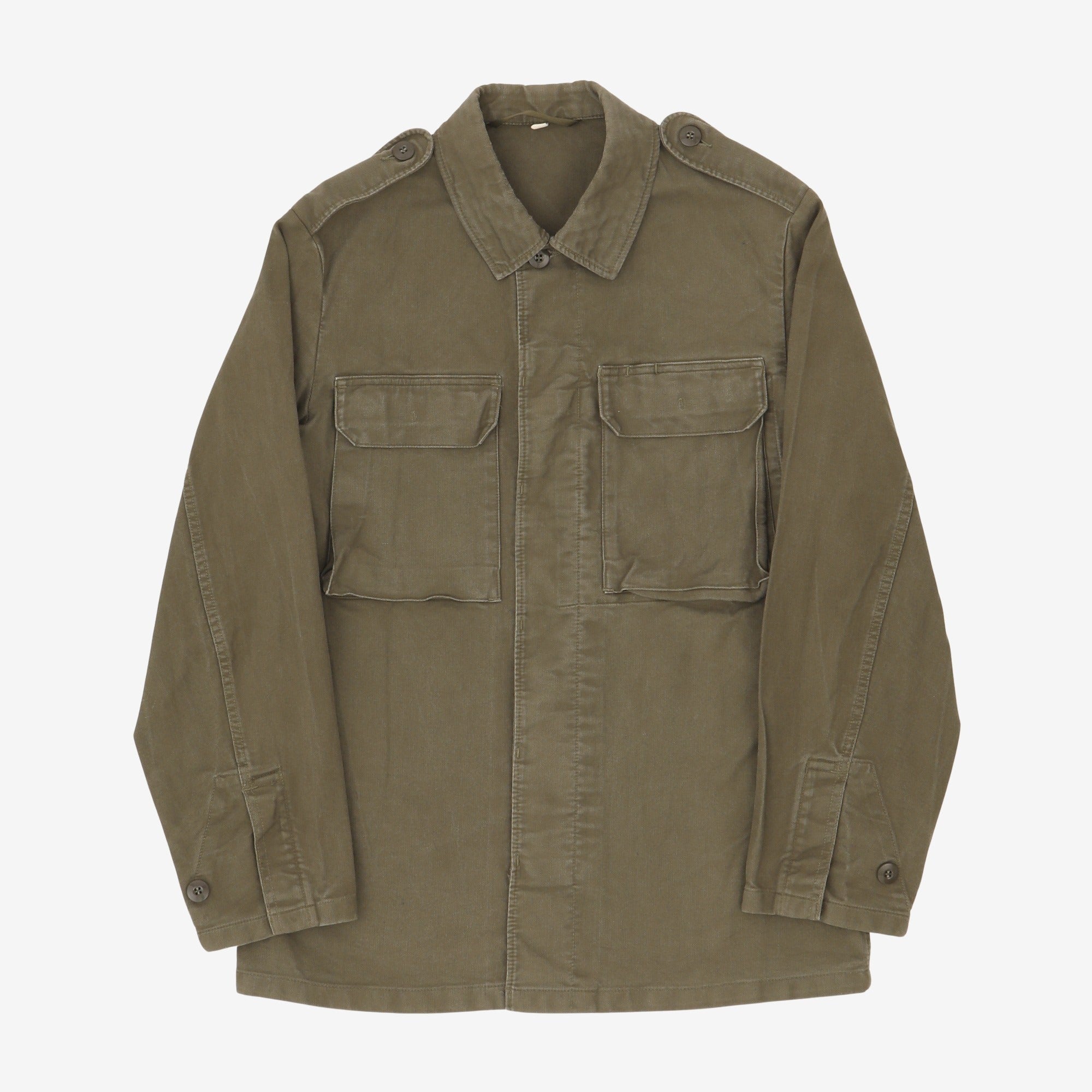 Canvas Army Overshirt