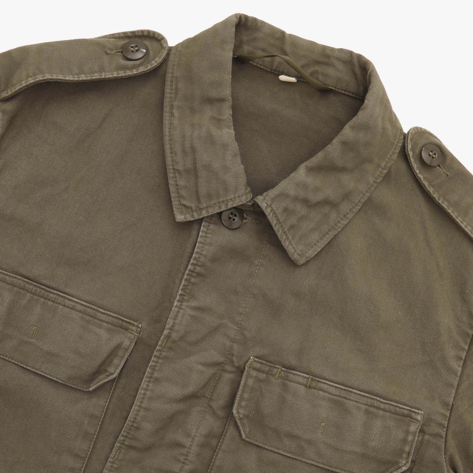 Canvas Army Overshirt